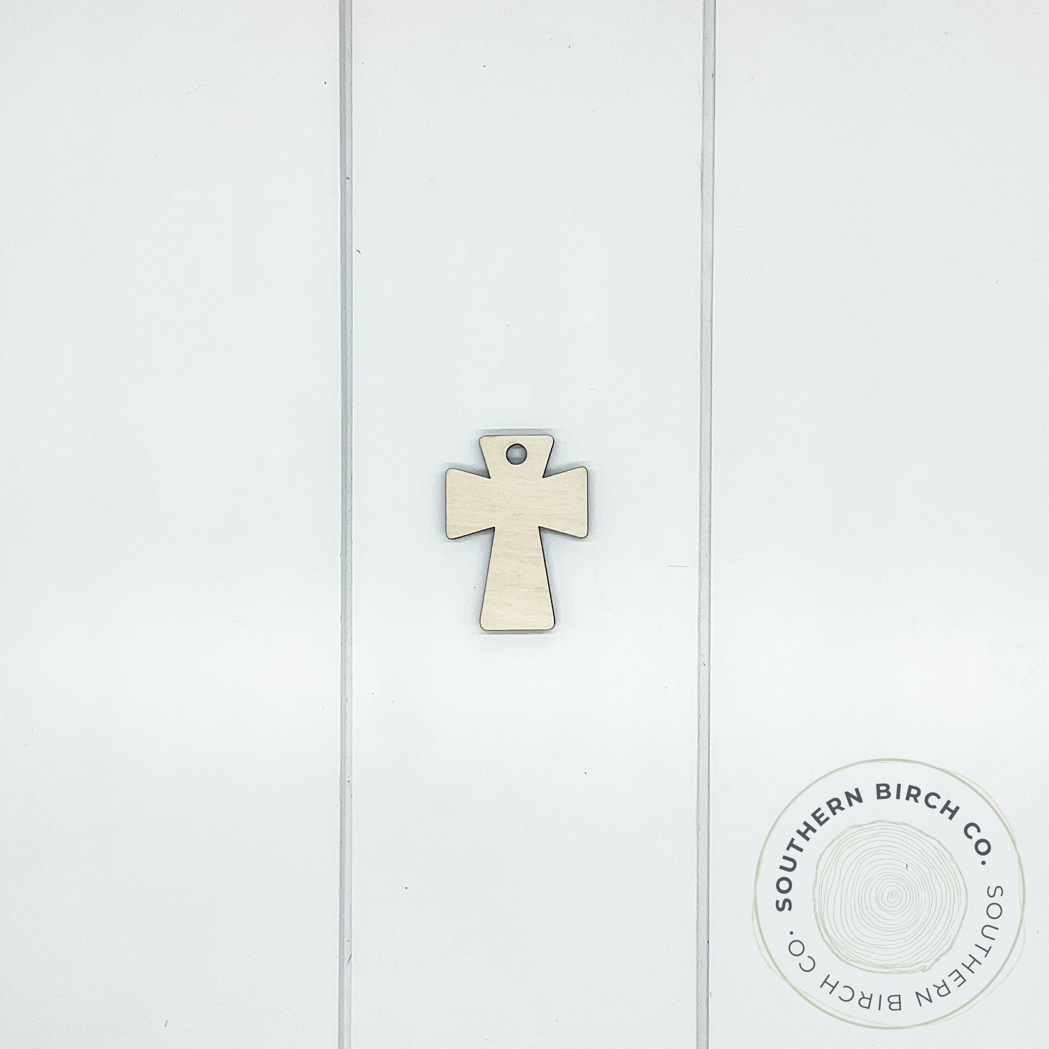 2.5" Cross Key Ring Blank