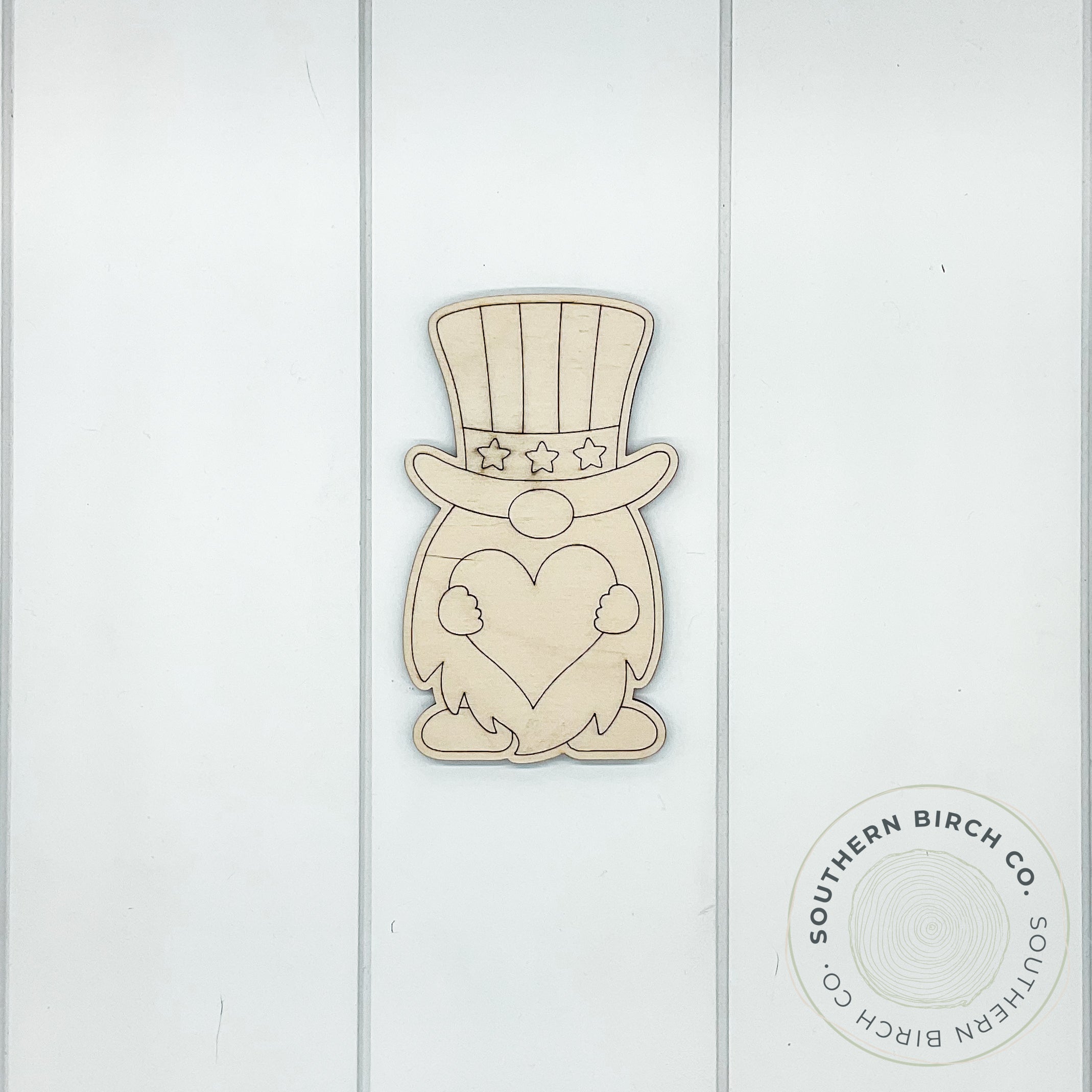 Gnome Blank (Patriotic Heart)