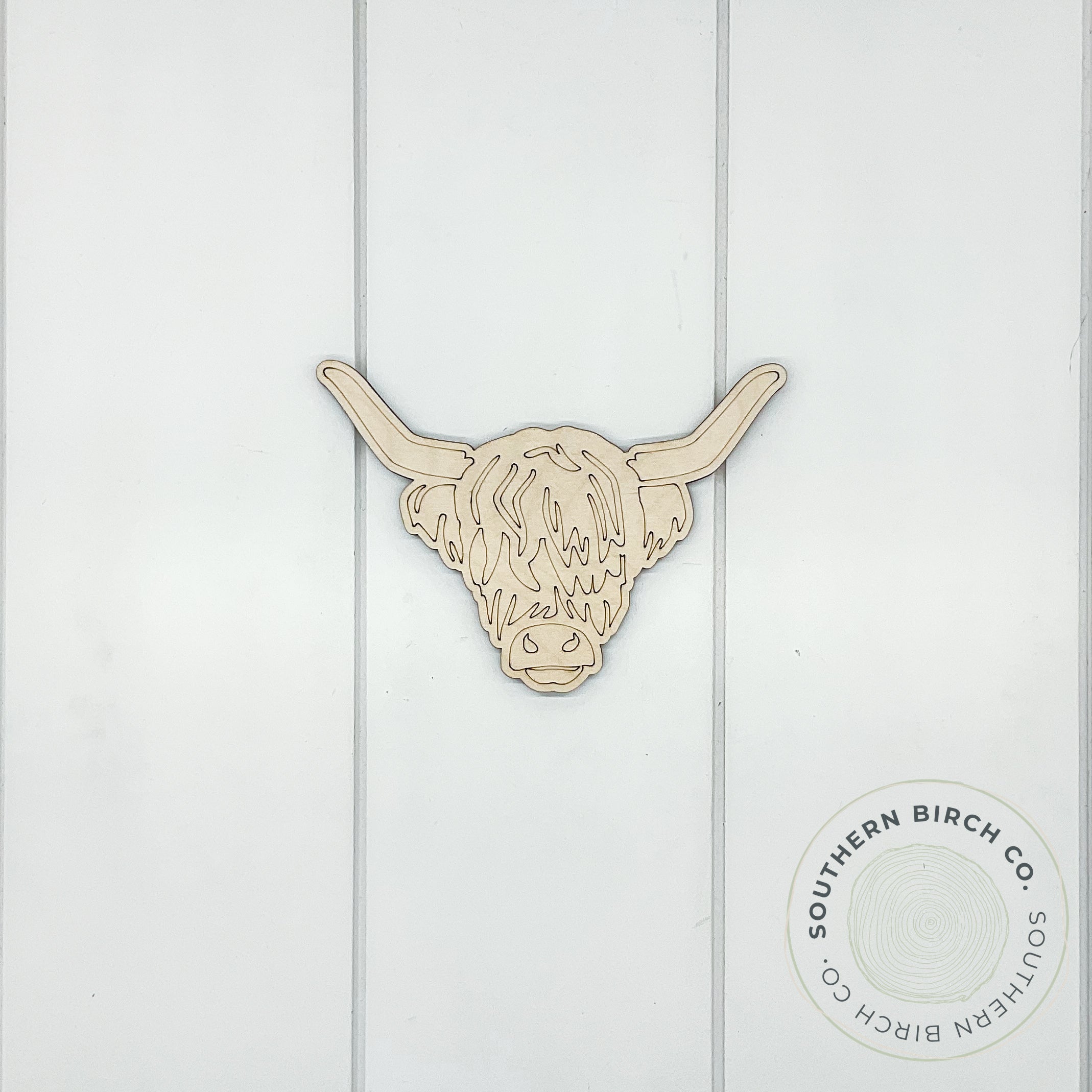 Cow Head Blank (Highland Cow)