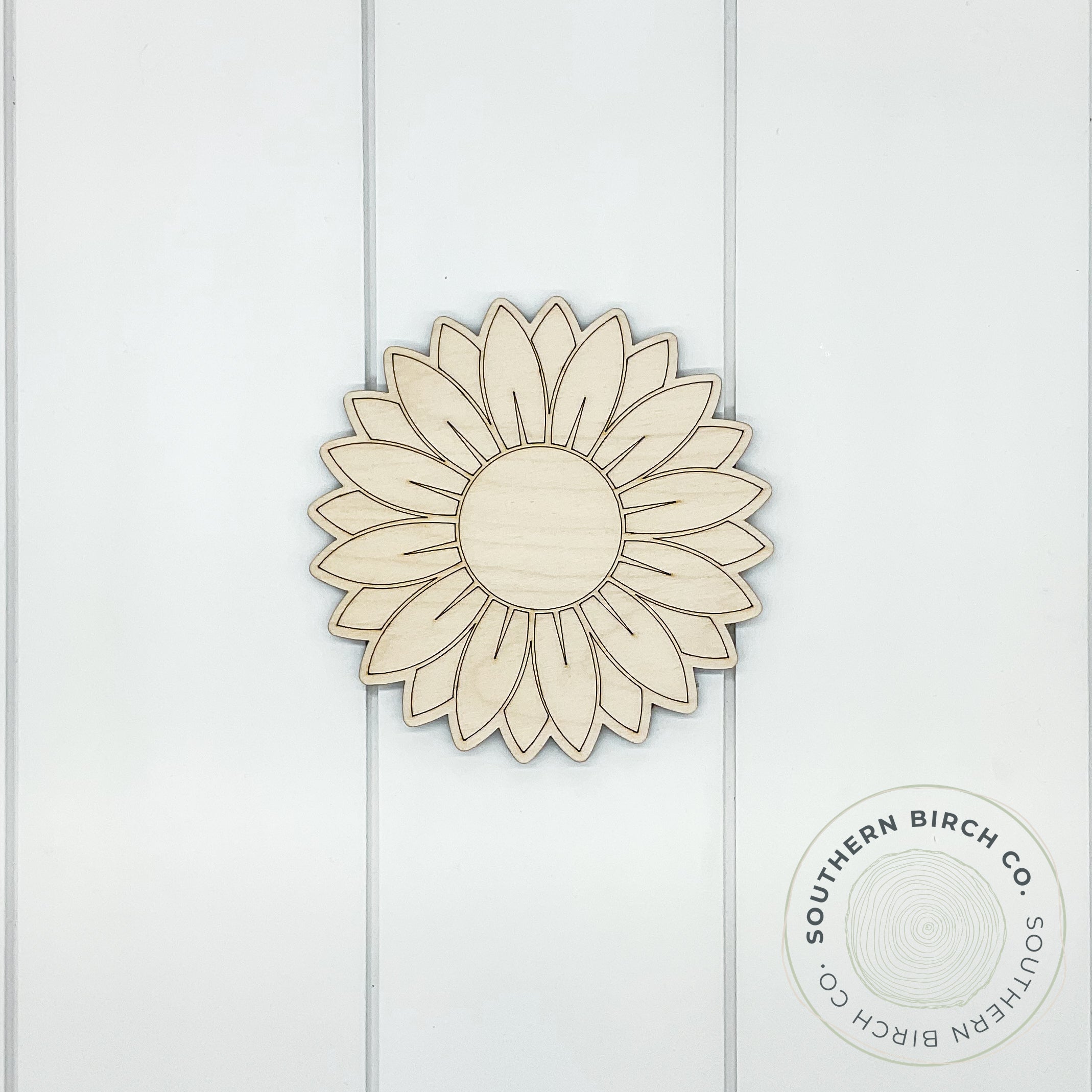Sunflower Blank (Detailed)