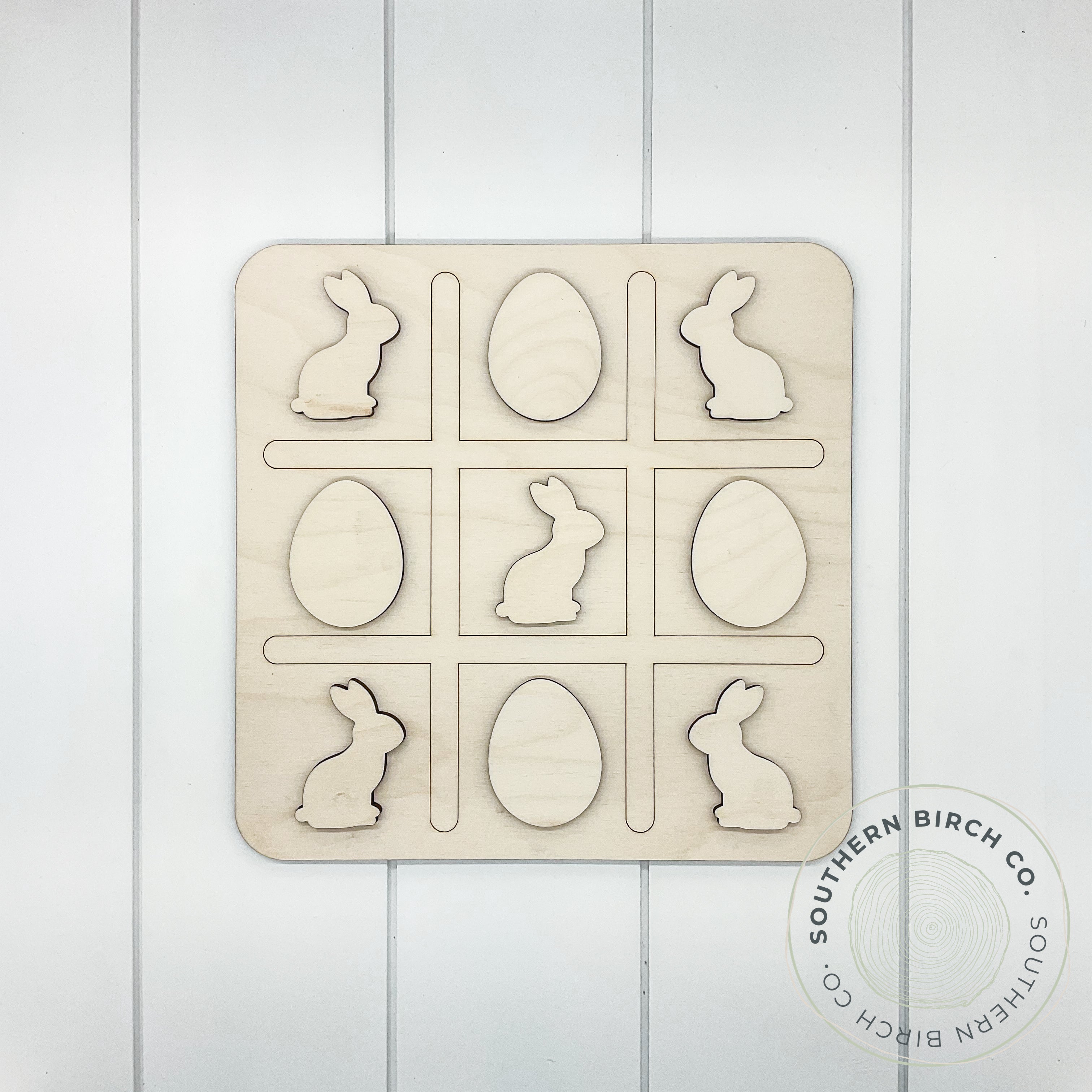 Tic Tac Toe Game (Bunny/Eggs)