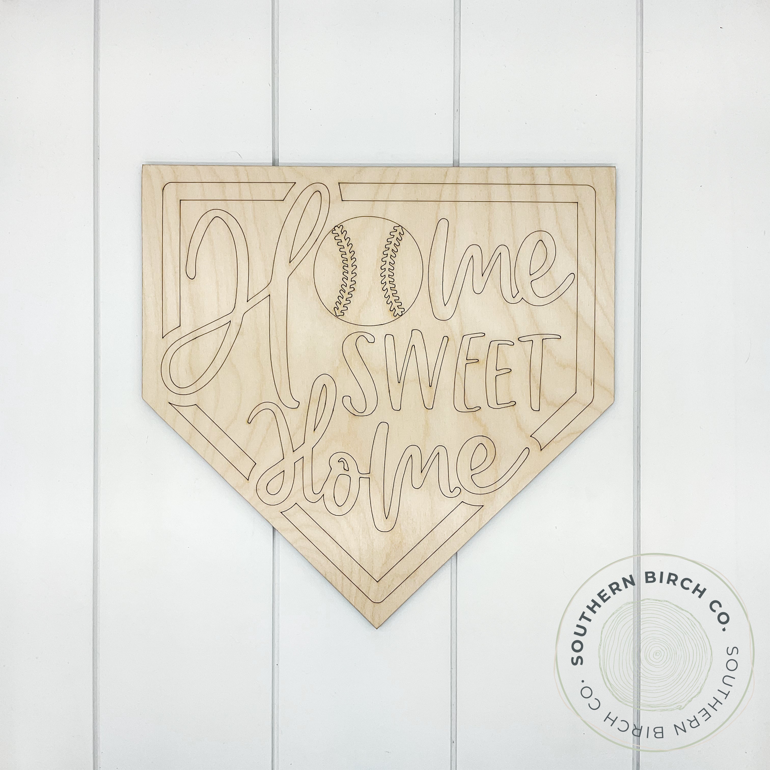 Home Sweet Home Blank (Baseball)