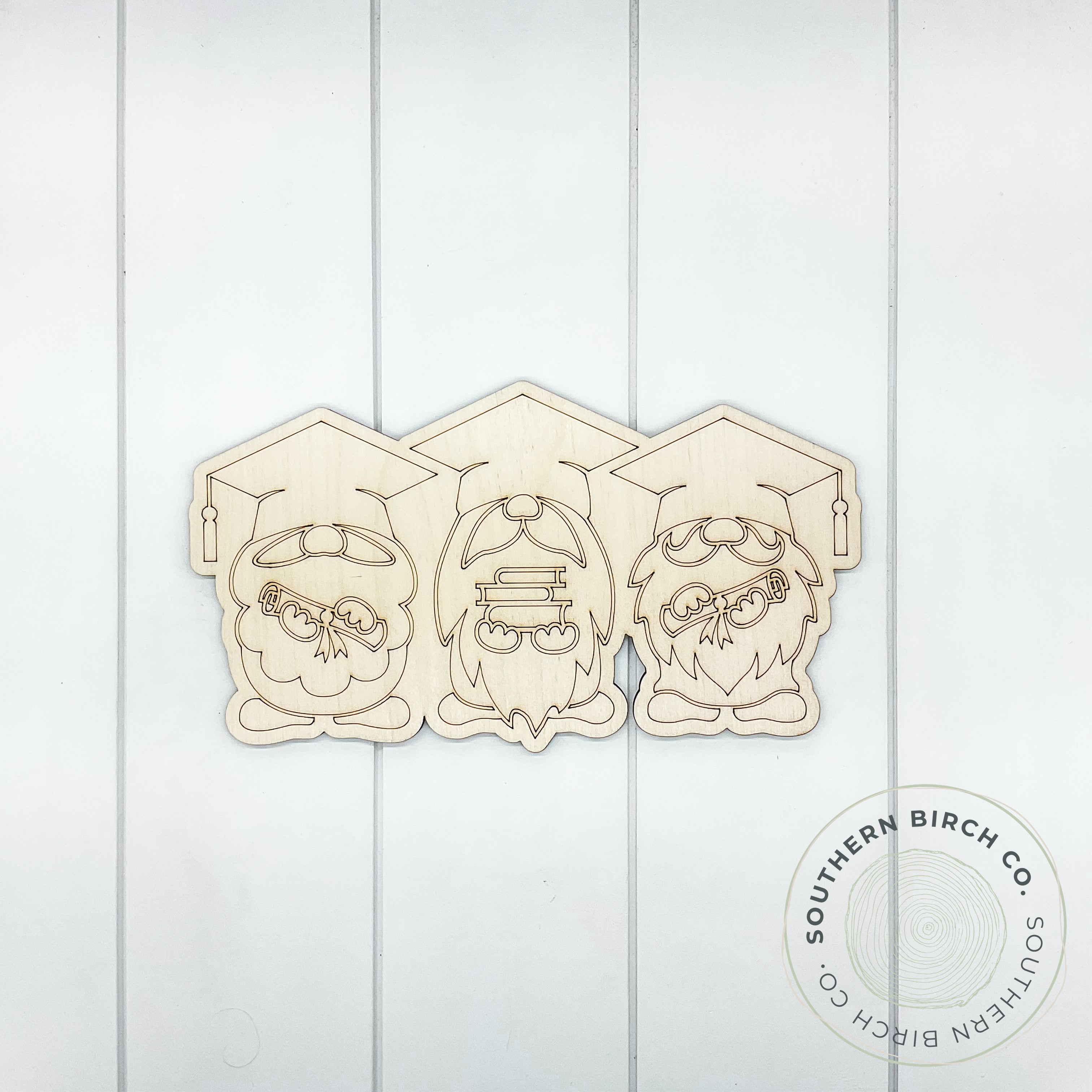 Gnome Trio Blank (Graduation)