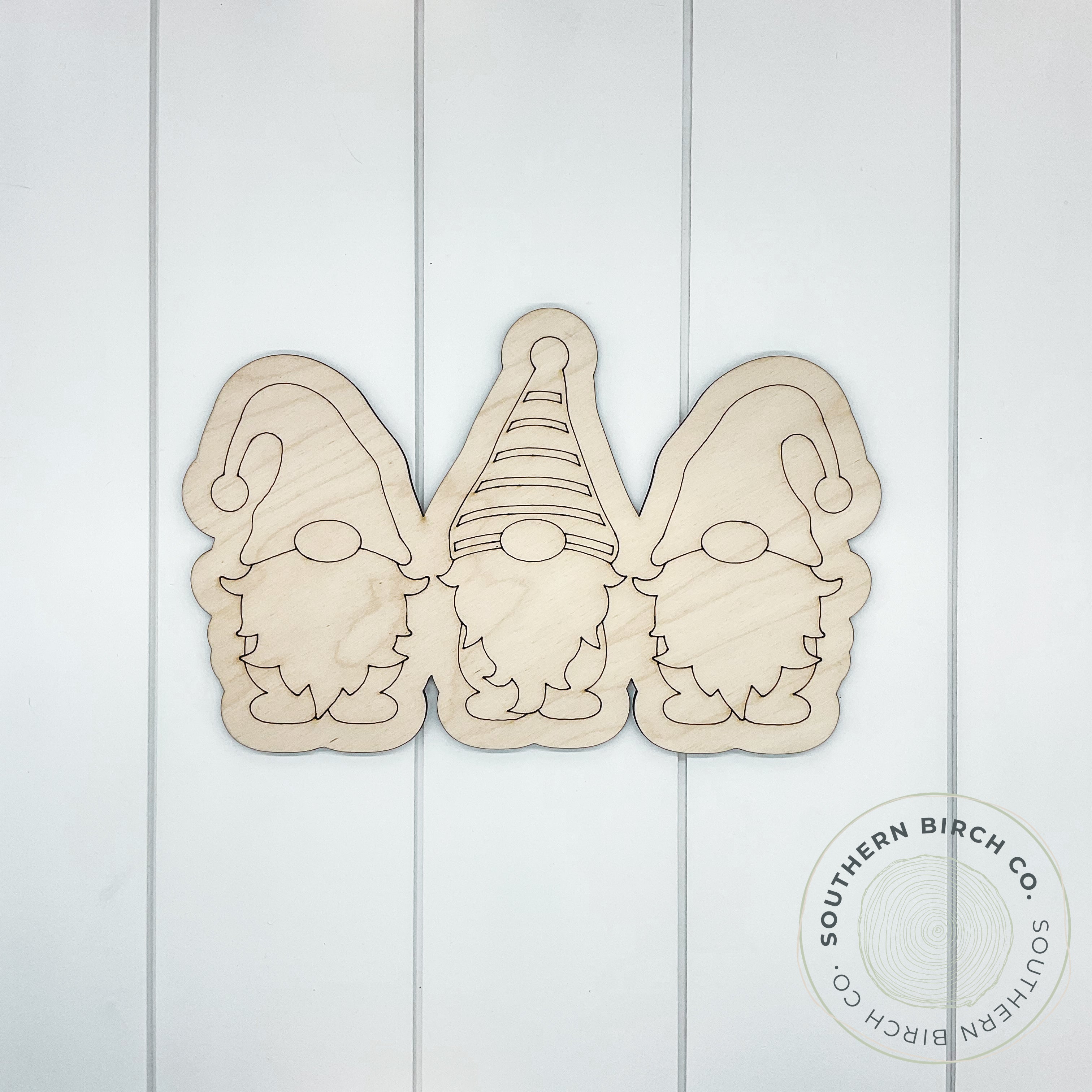 Gnome Trio Blank