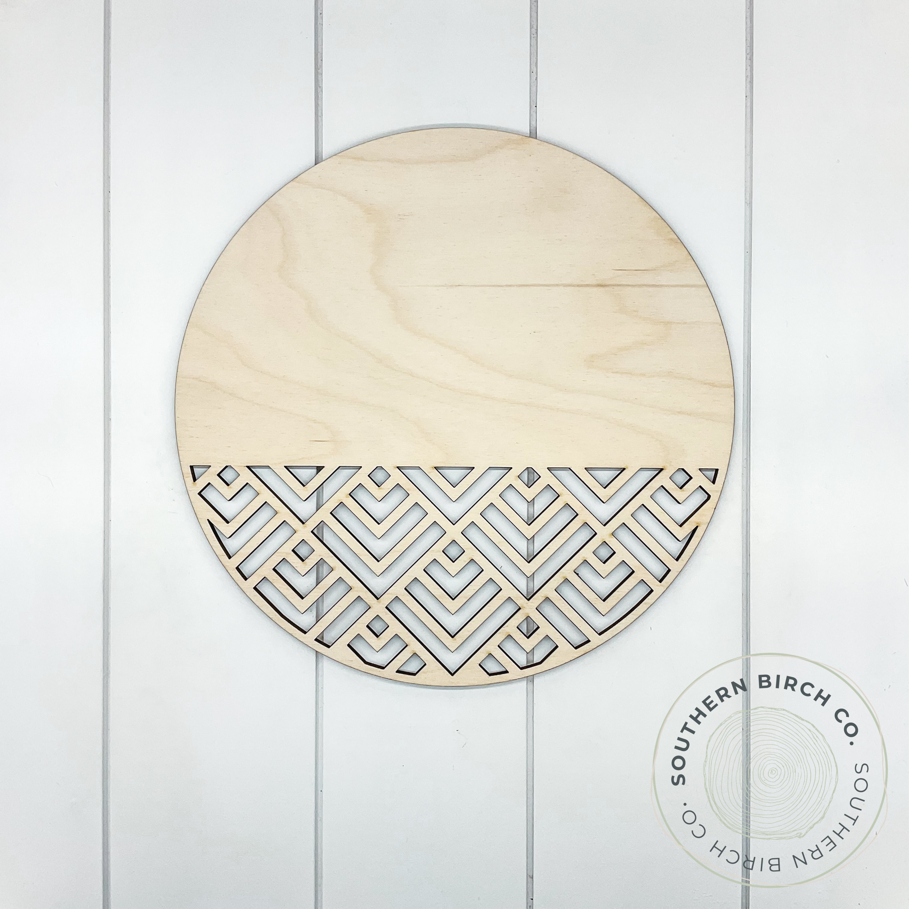 Round Cutout Blank (Boho)