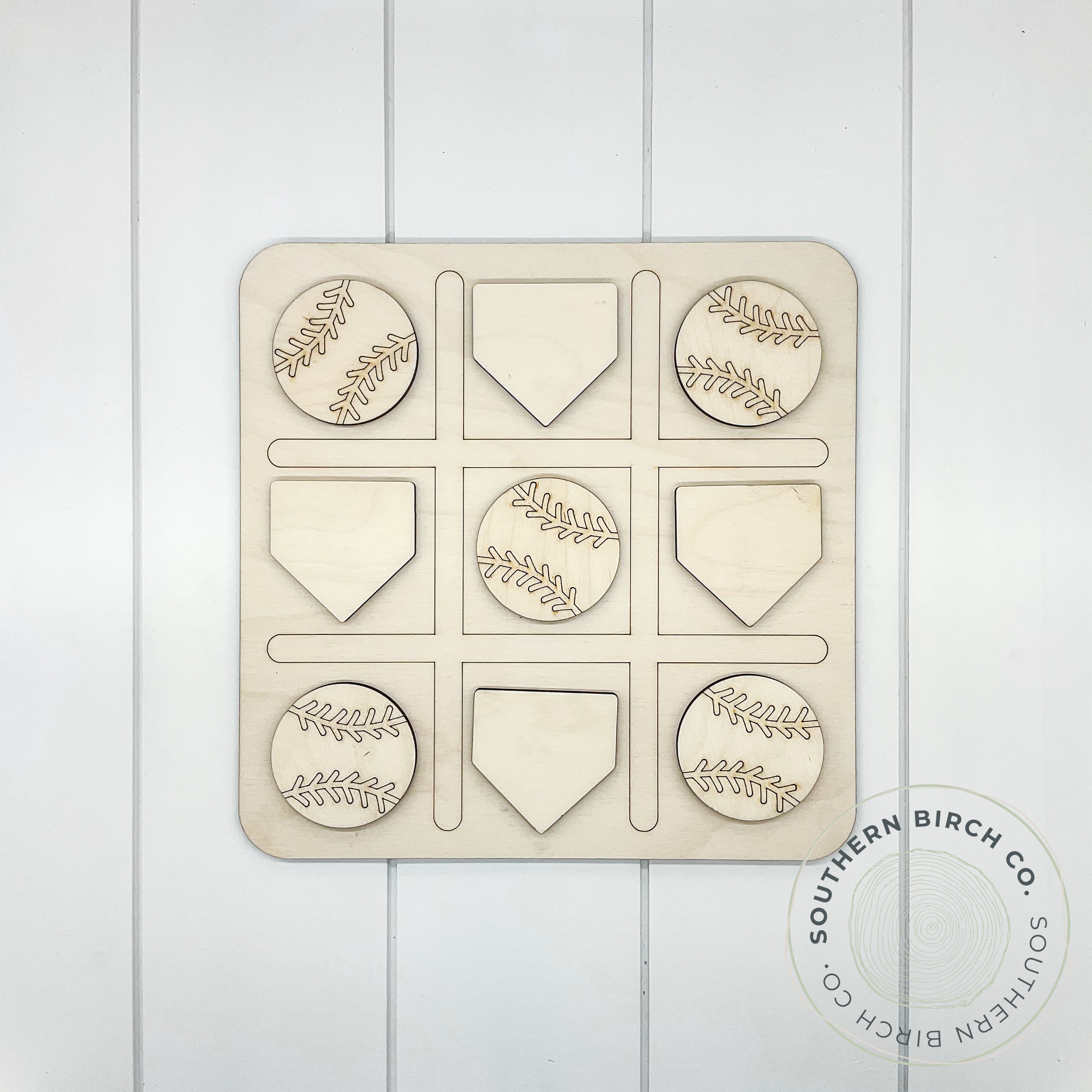 Tic Tac Toe Game (Baseball)
