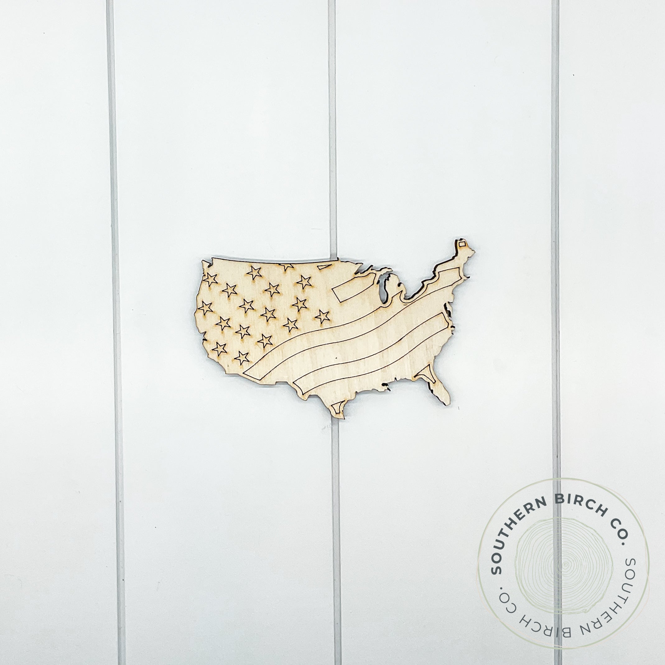 America Blank (Waving Flag)