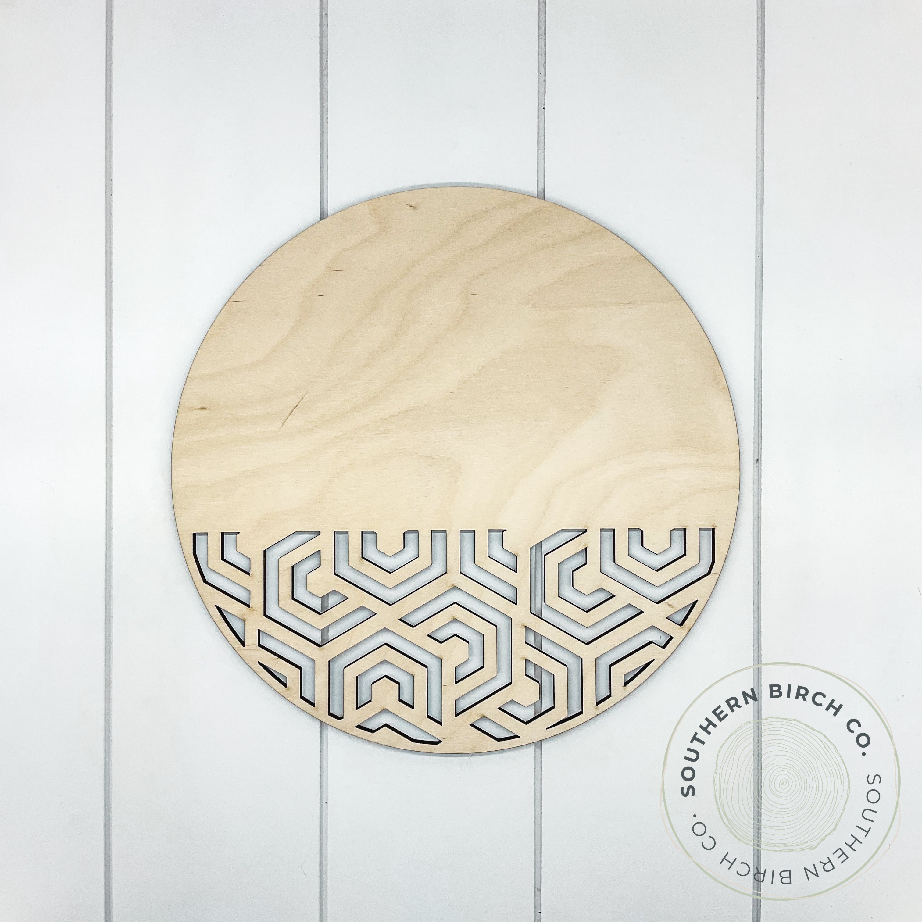 Round Cutout Blank (Geometric)
