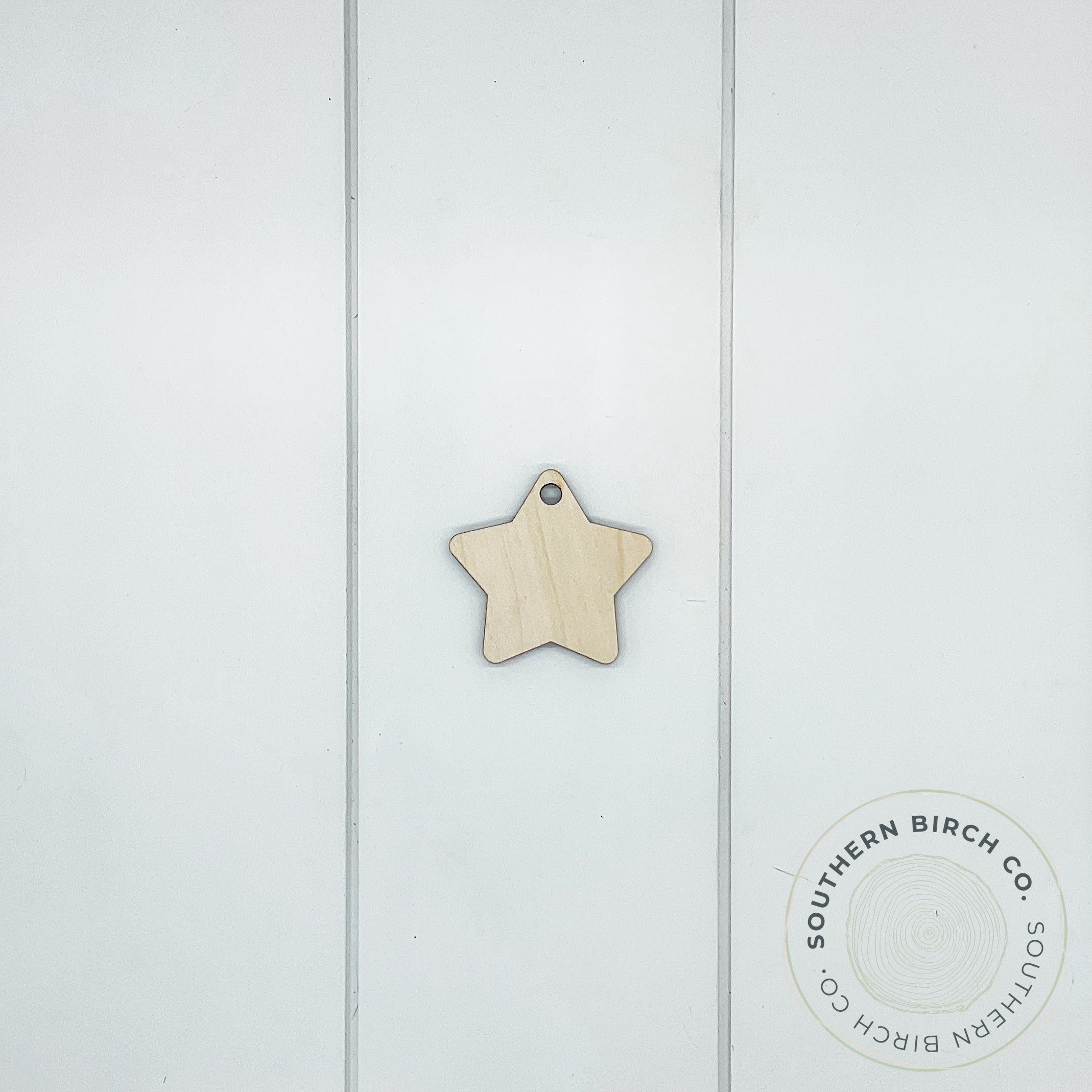 2.5" Star Key Ring Blank