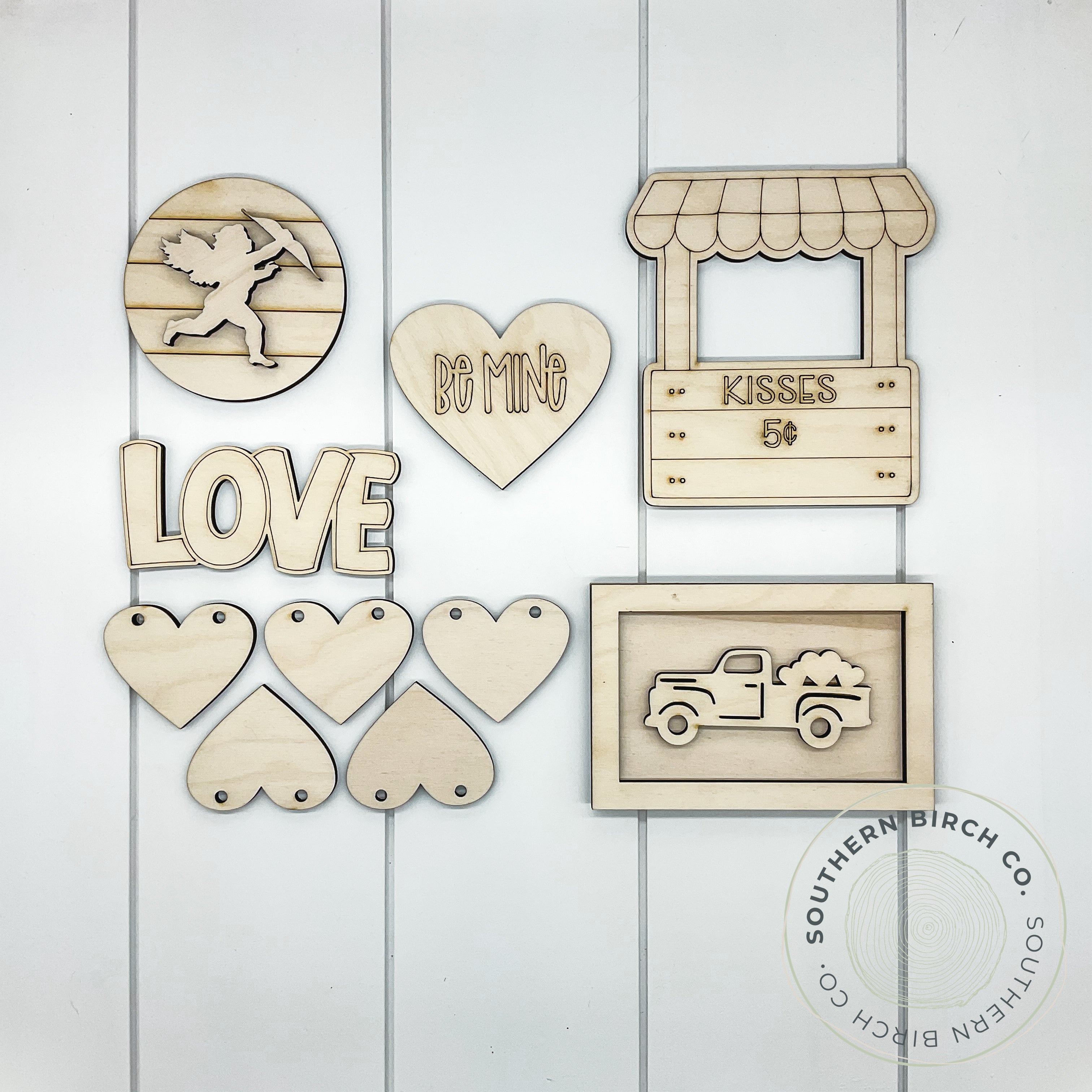Valentines Tiered Tray Set