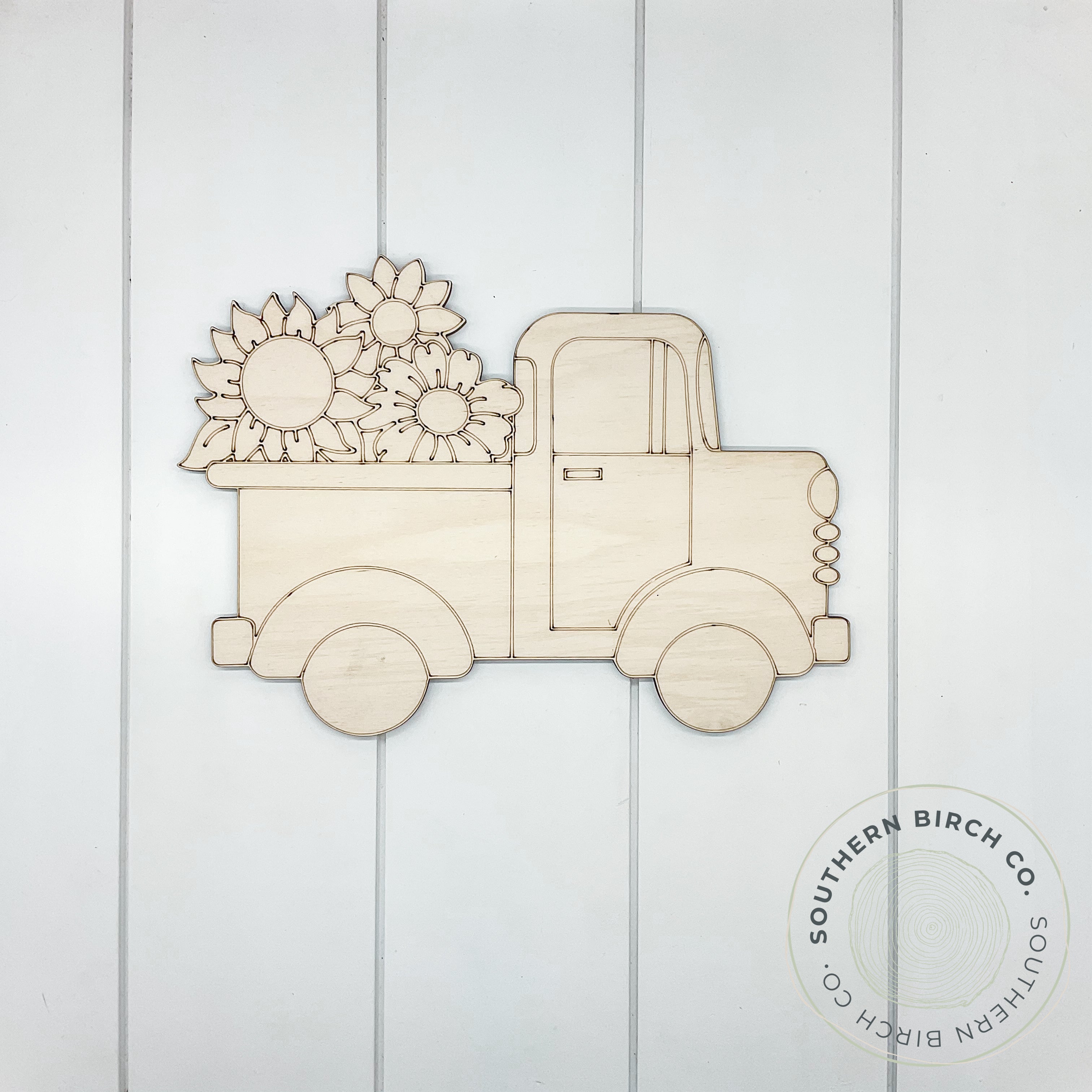 Sunflower Truck Blank