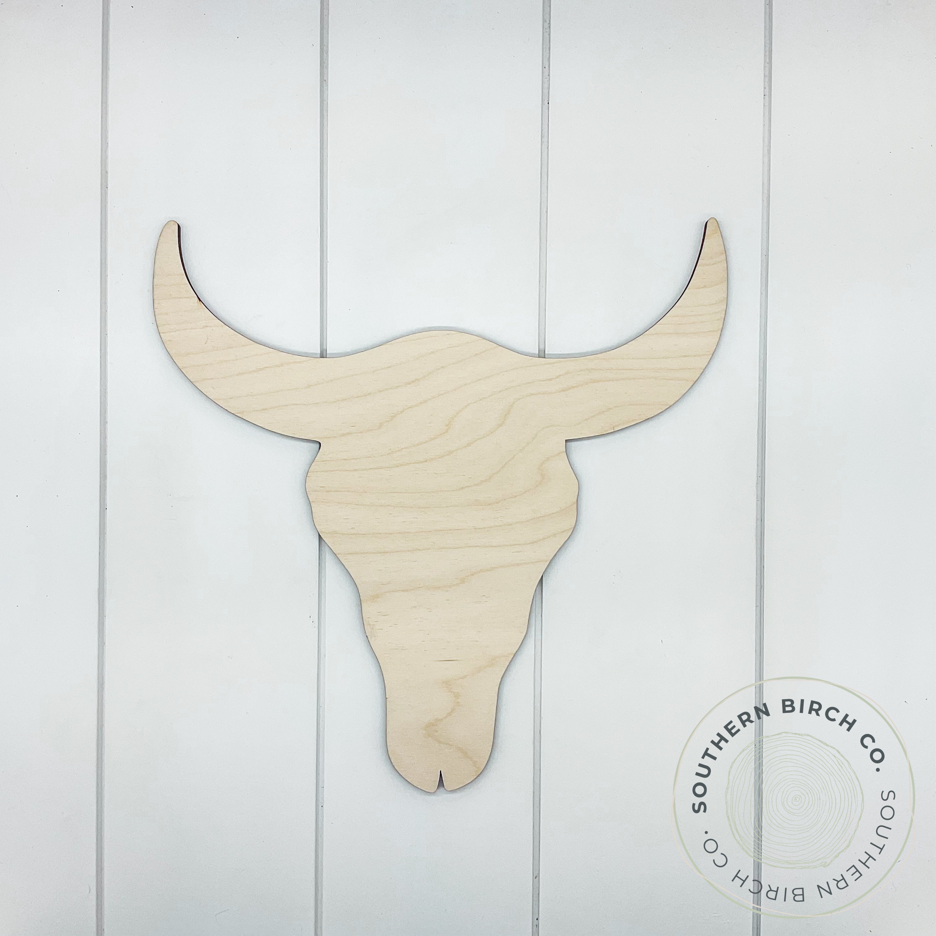 Cow Skull Blank