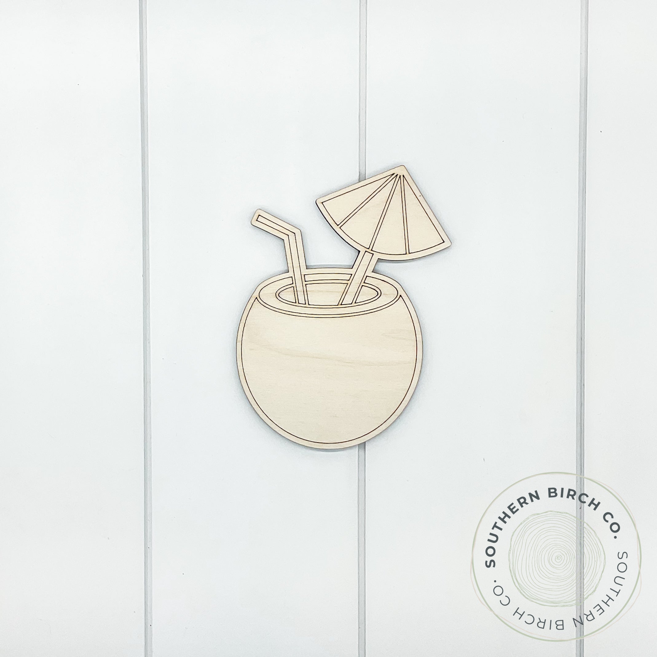 Coconut Drink Blank