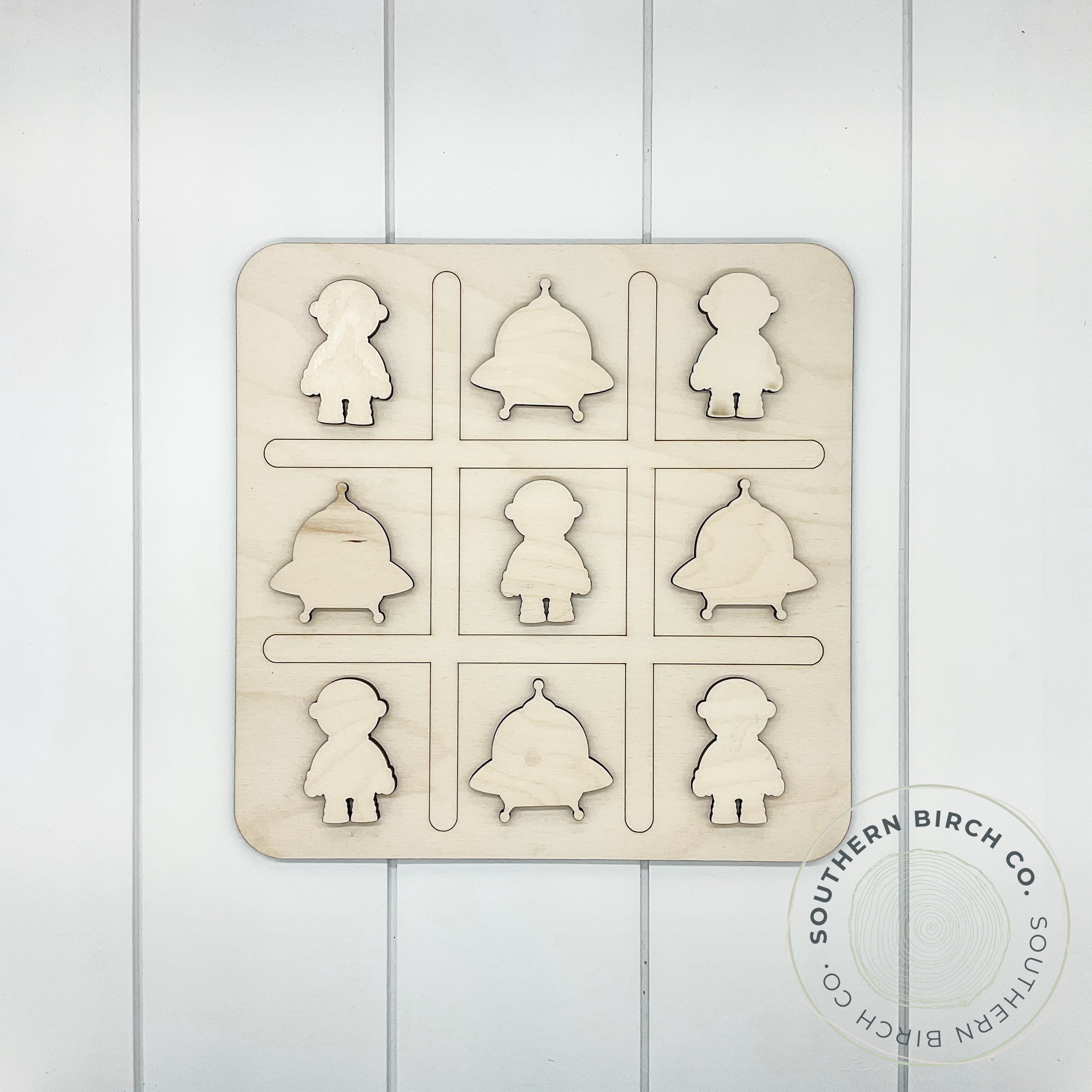 Tic Tac Toe Game (Astronaut/UFO)
