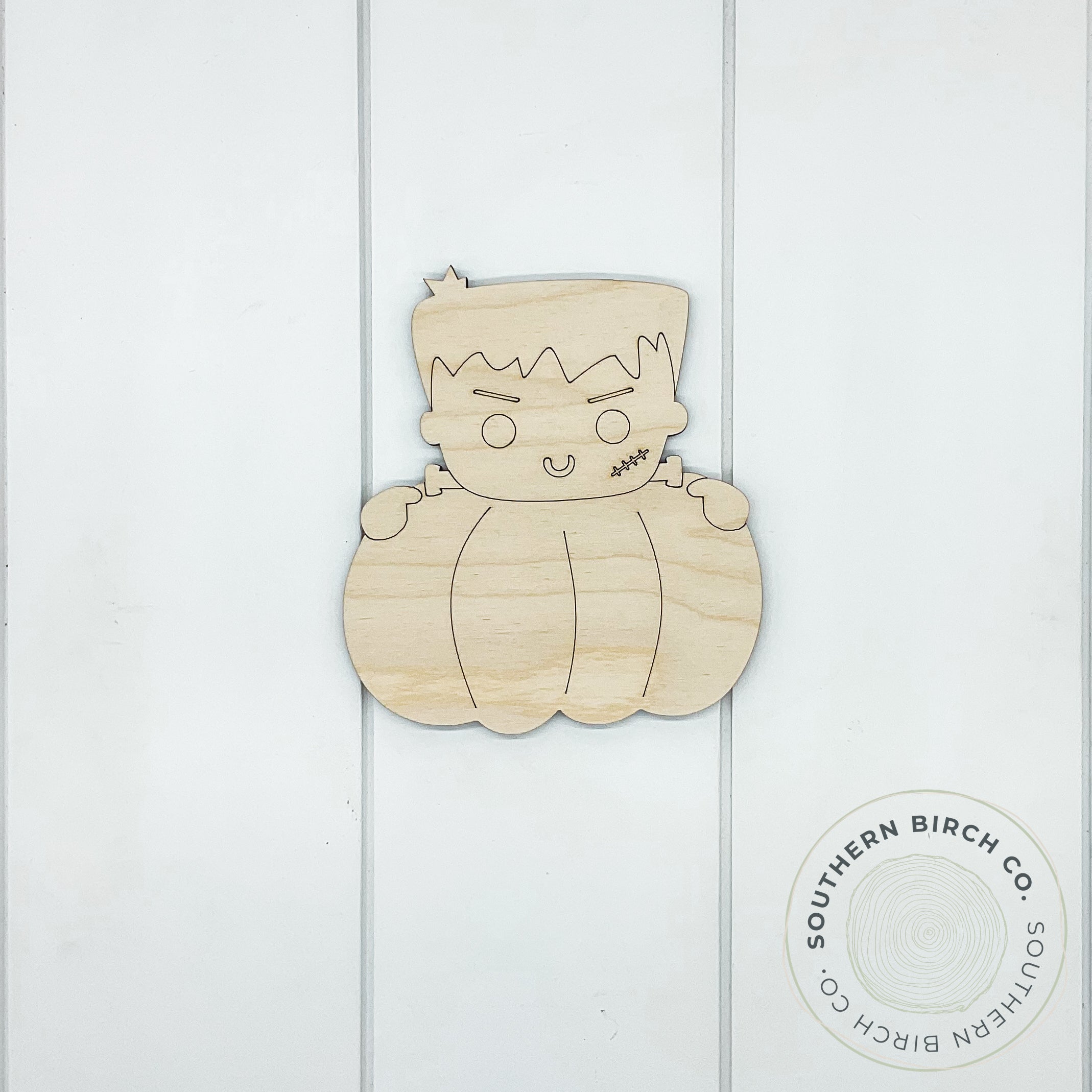 Frankenstein Pumpkin Blank