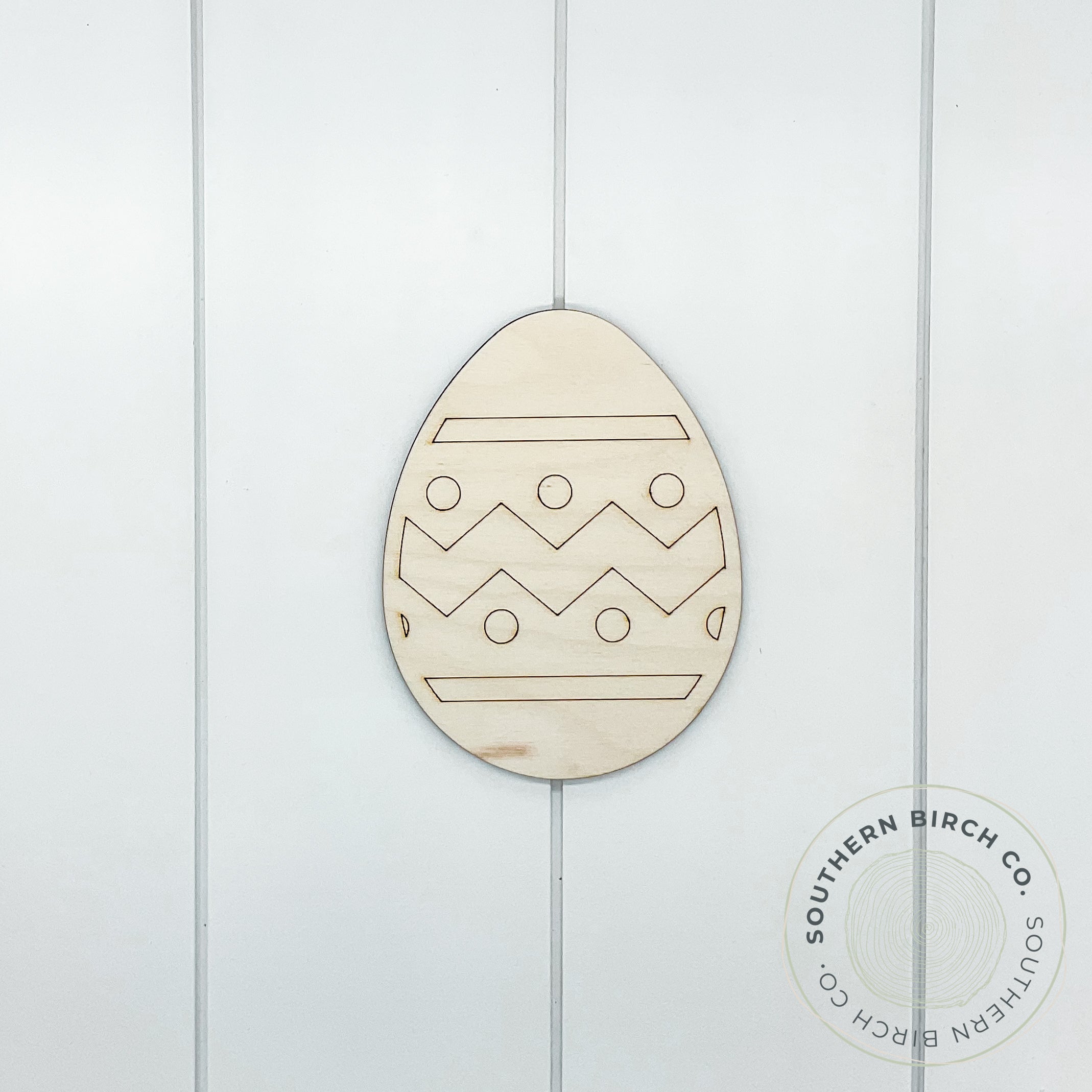 Egg Blank (Chevron Dots)