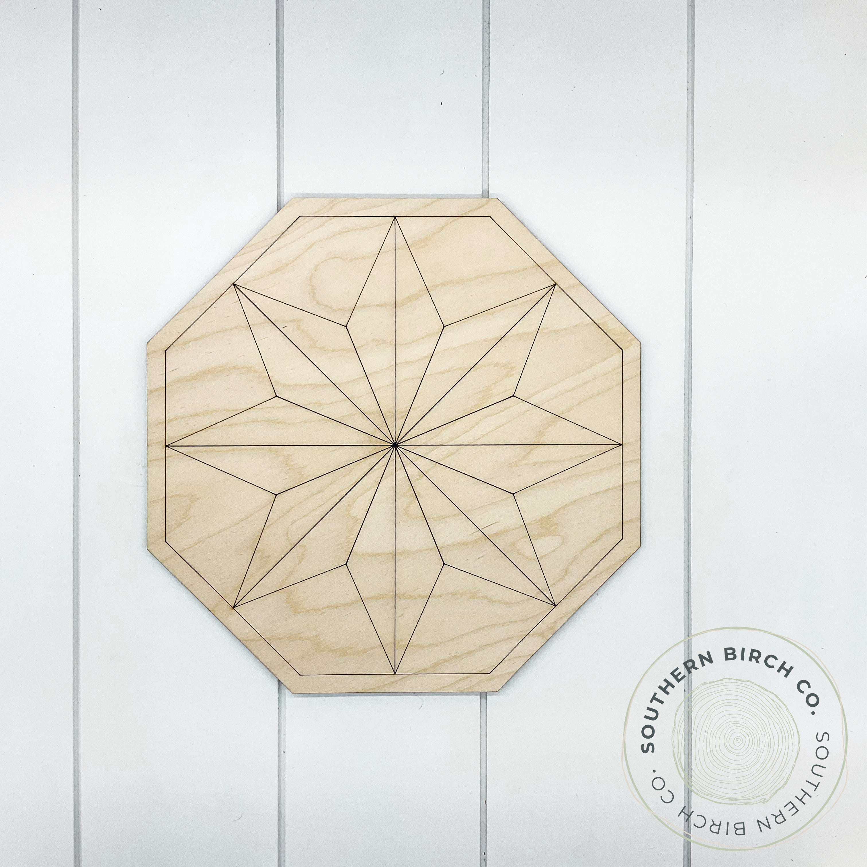 Barn Quilt Blank (Octagon)
