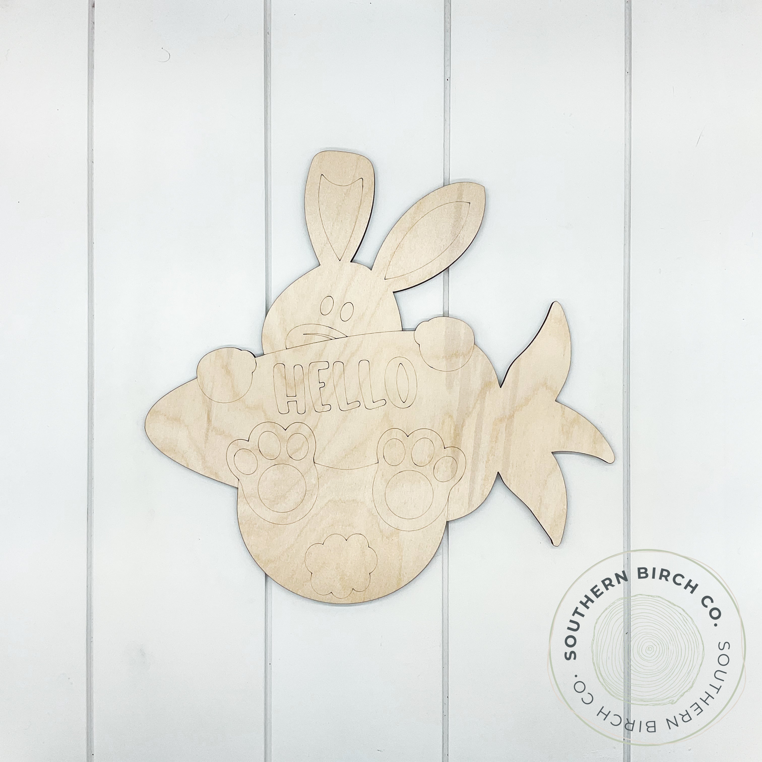 Bunny on Carrot Blank