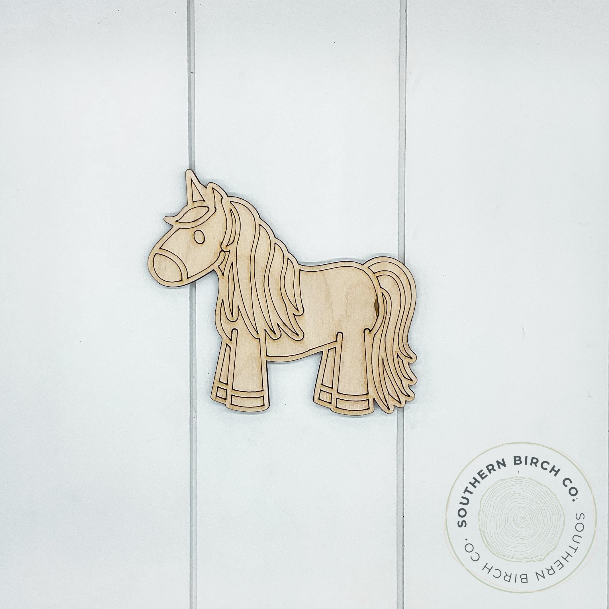 Unicorn Blank (Standing)