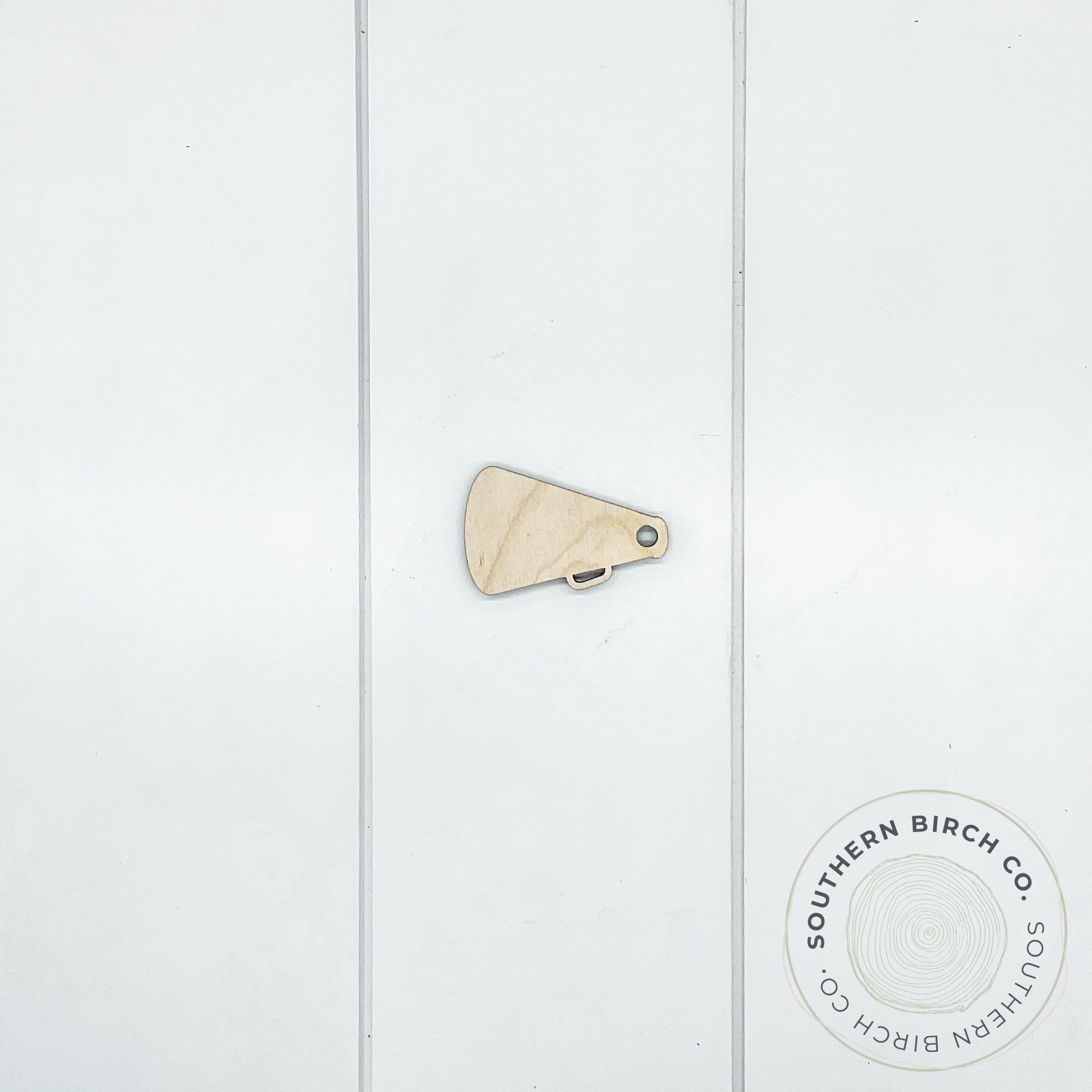 2.5" Cheer Cone Key Ring Blank