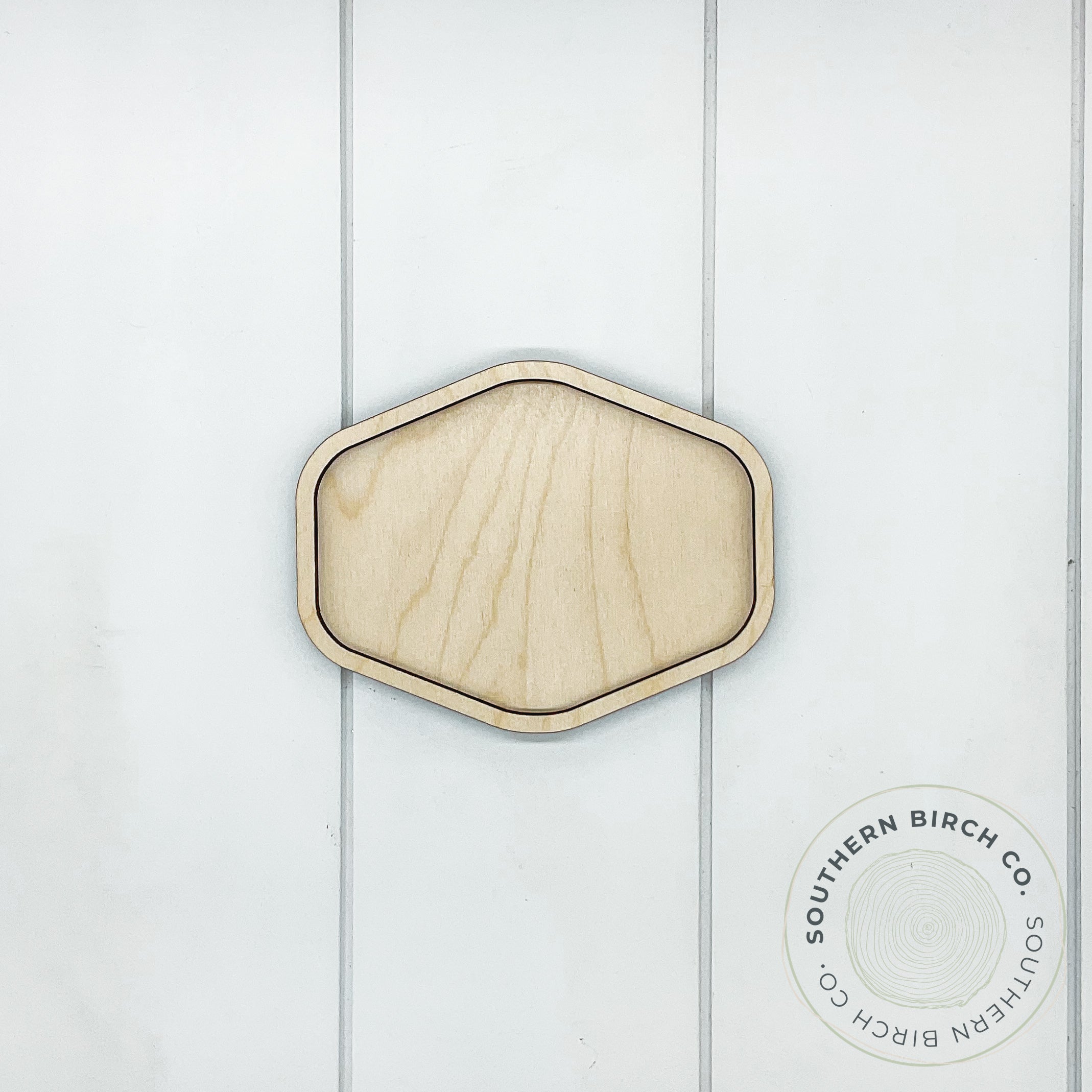 Framed Blank (Rounded Hexagon)