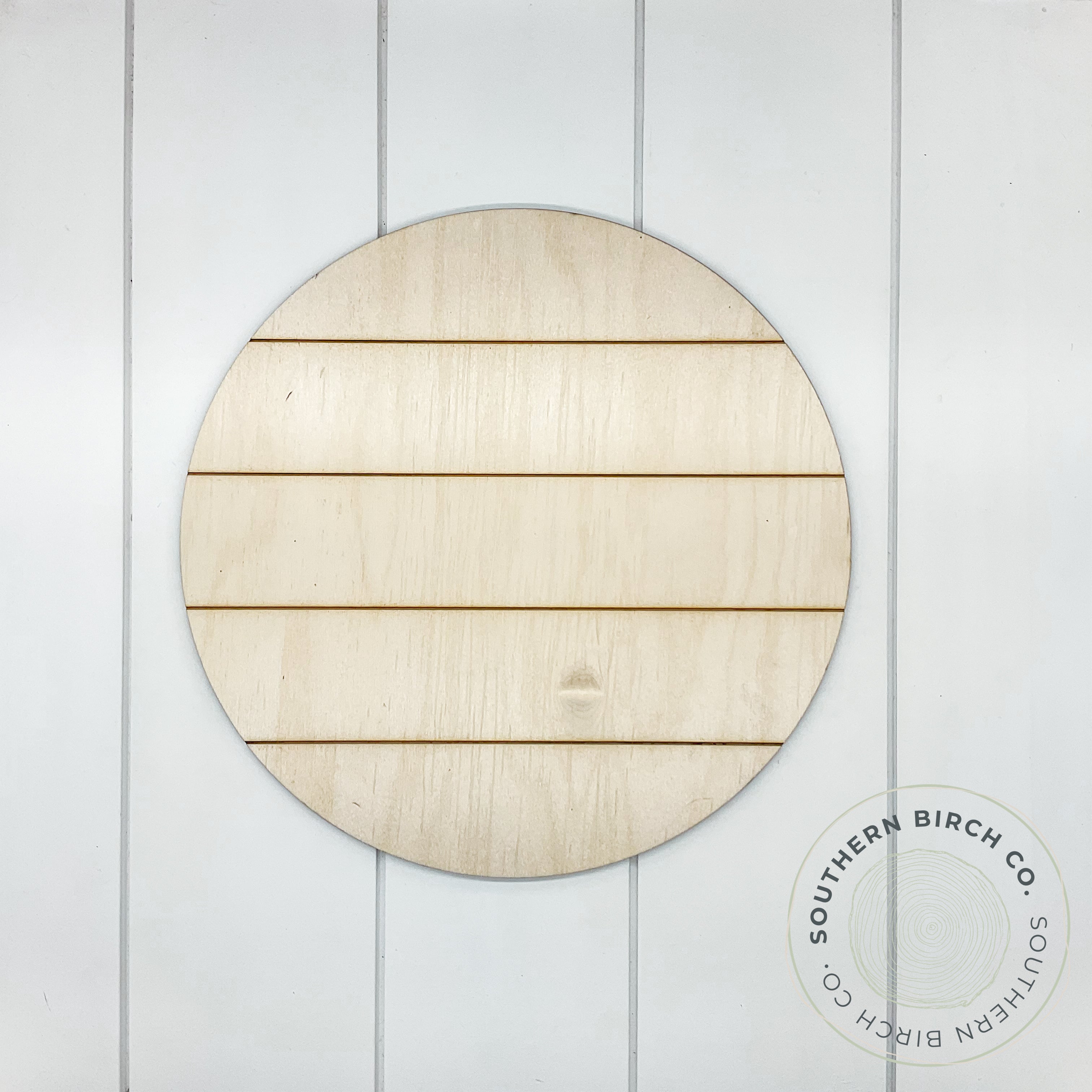 Round Shiplap Blank