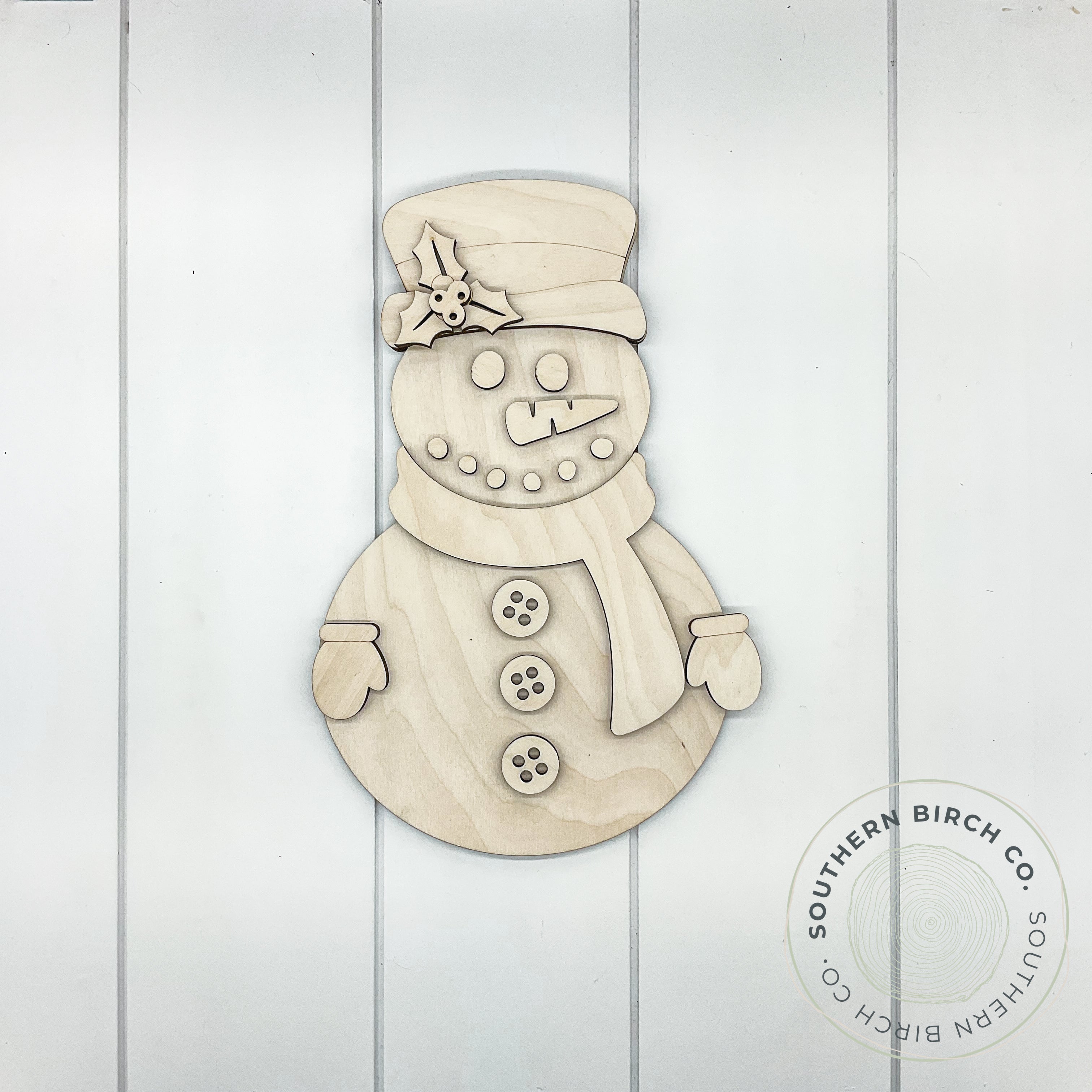 Snowman 3D Blank