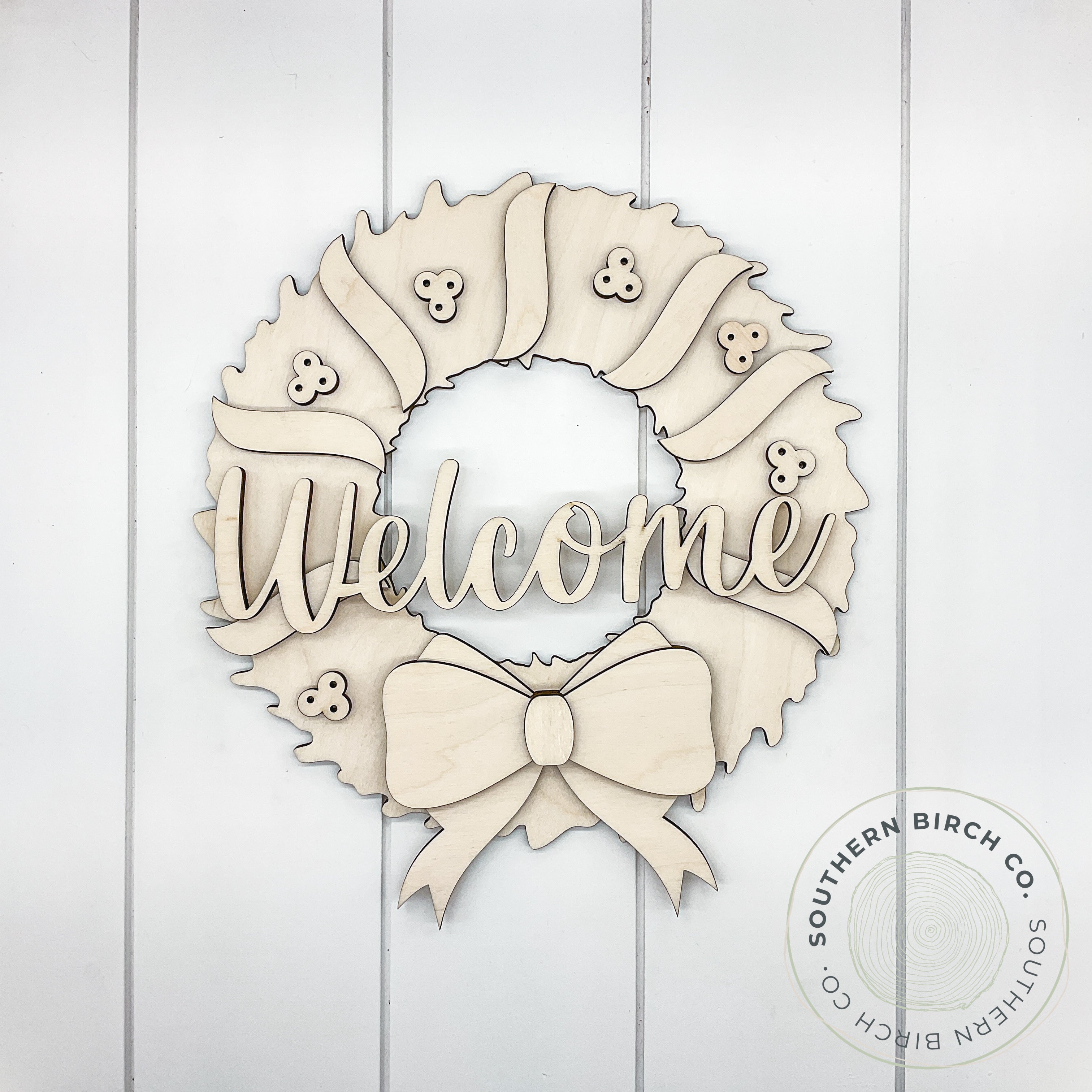 Wreath 3D Blank