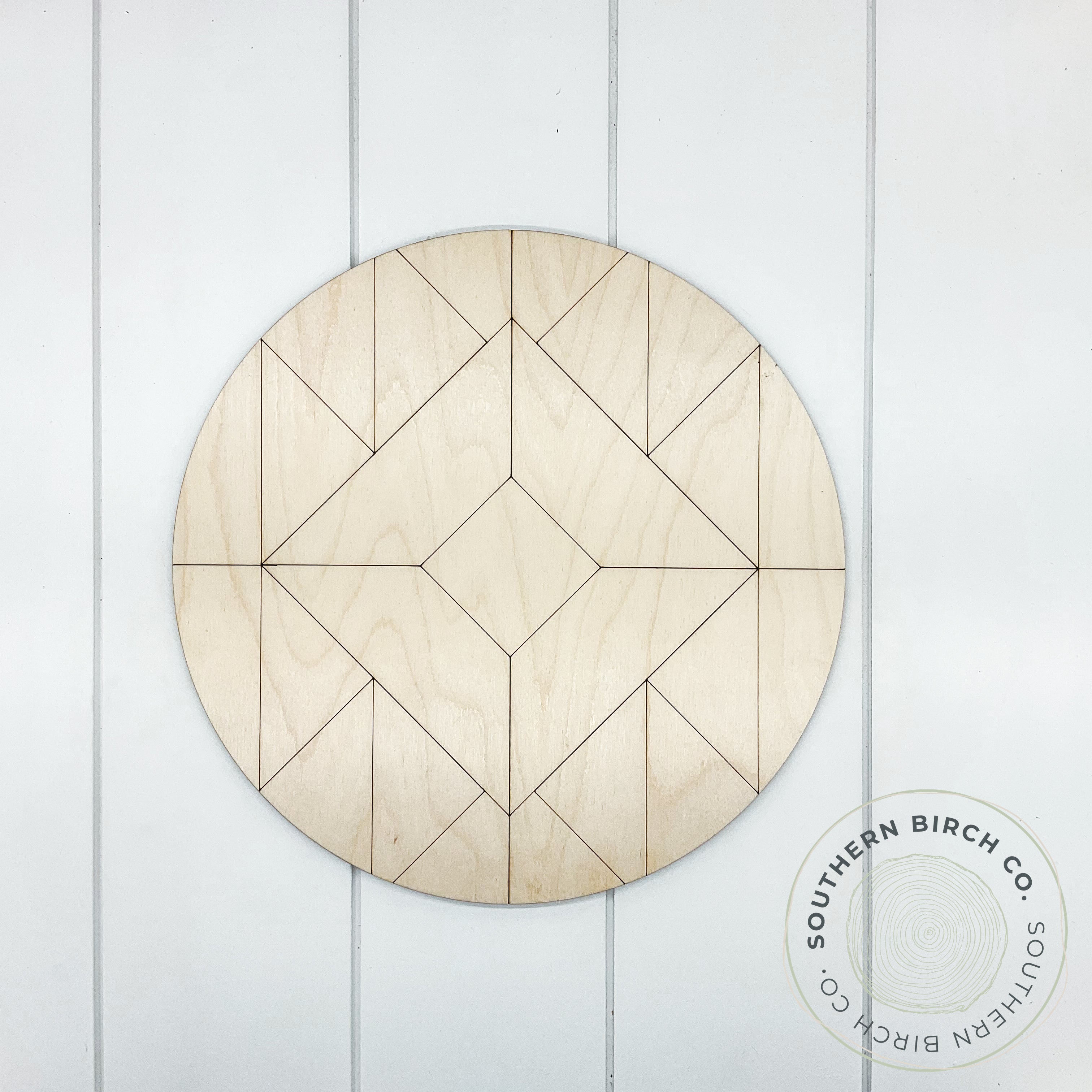 Barn Quilt Blank (Style 9)