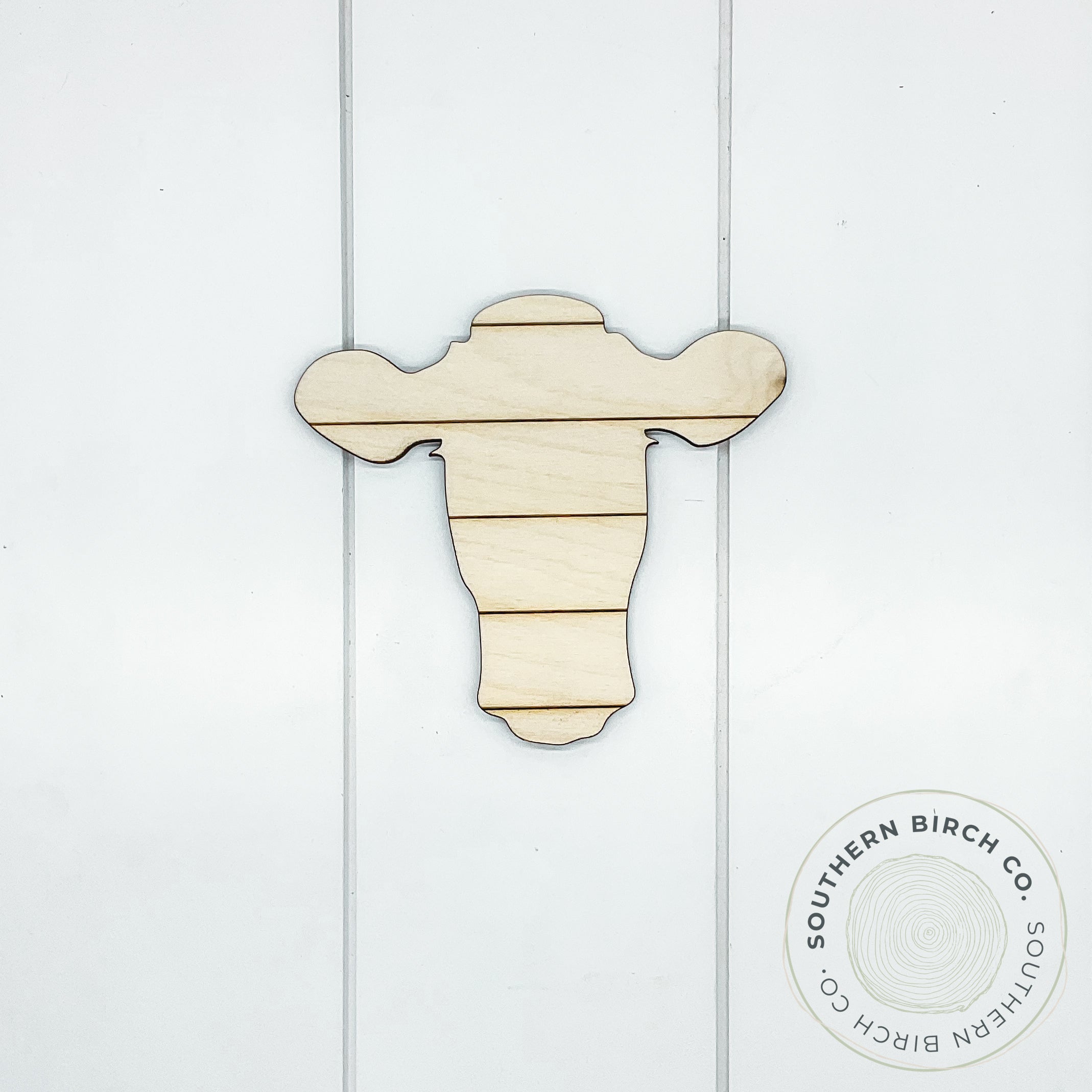 Cow Head Blank (Shiplap)