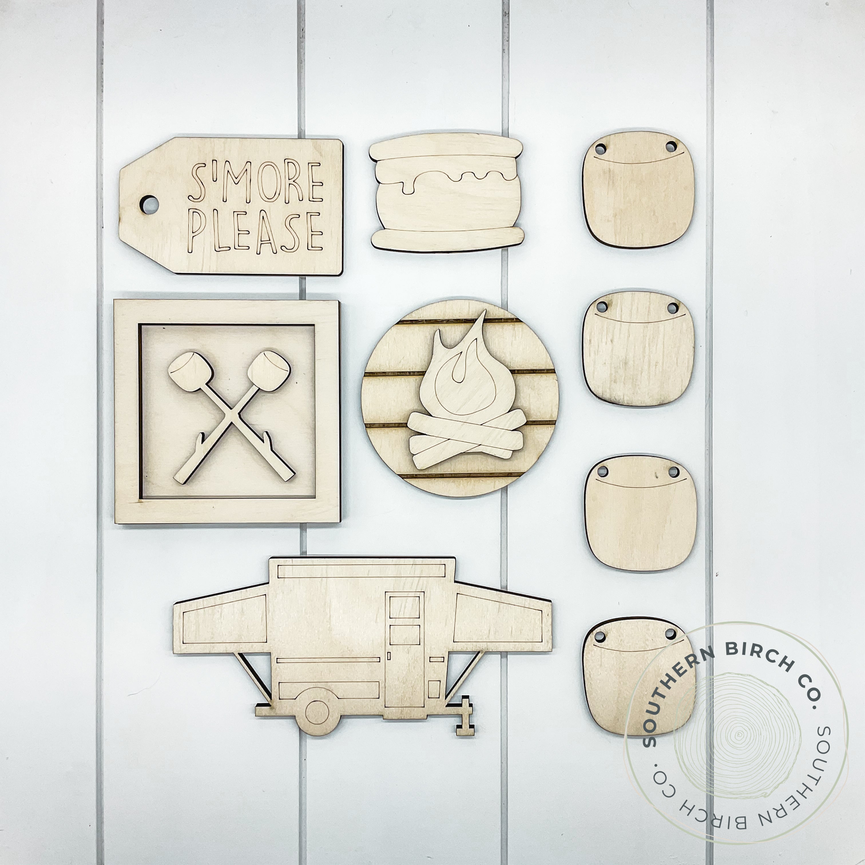 S'mores Tiered Tray Set