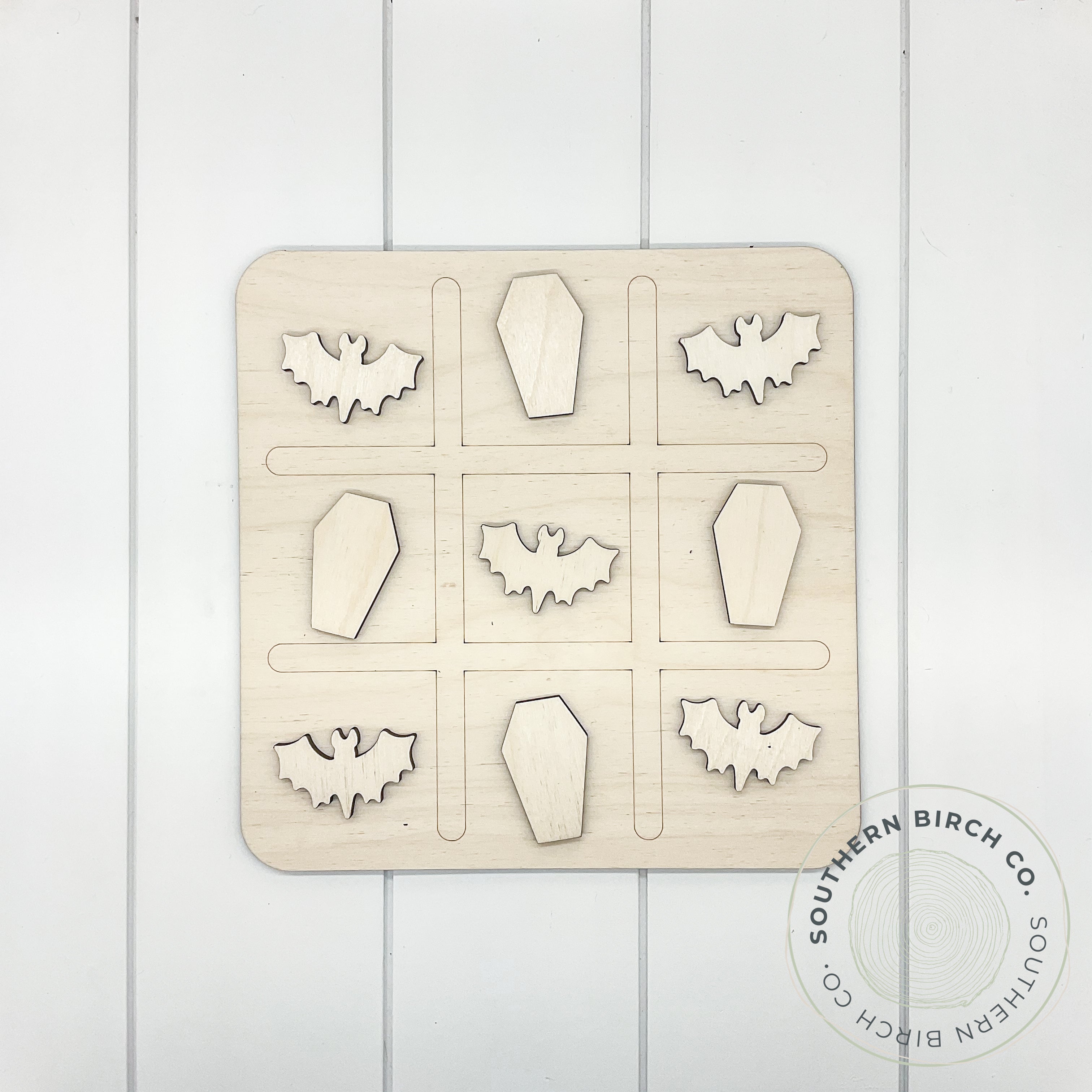 Tic Tac Toe Game (Bat/Coffin)