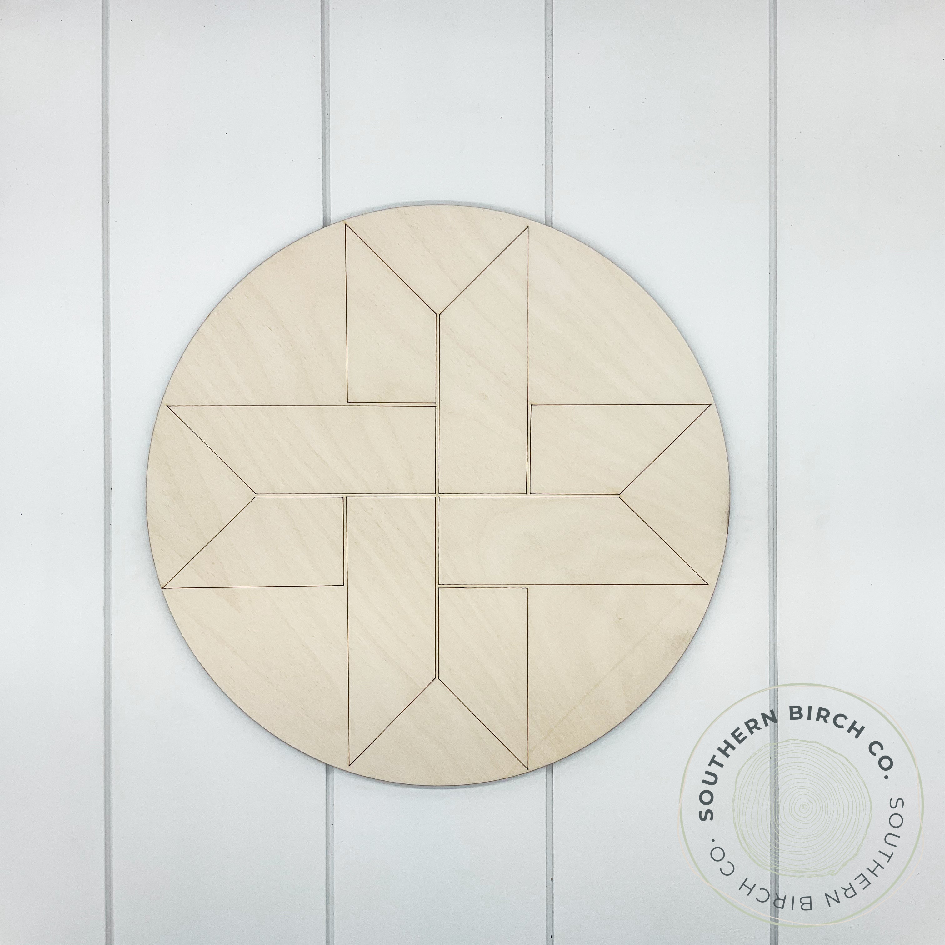 Barn Quilt Blank (Style 2)