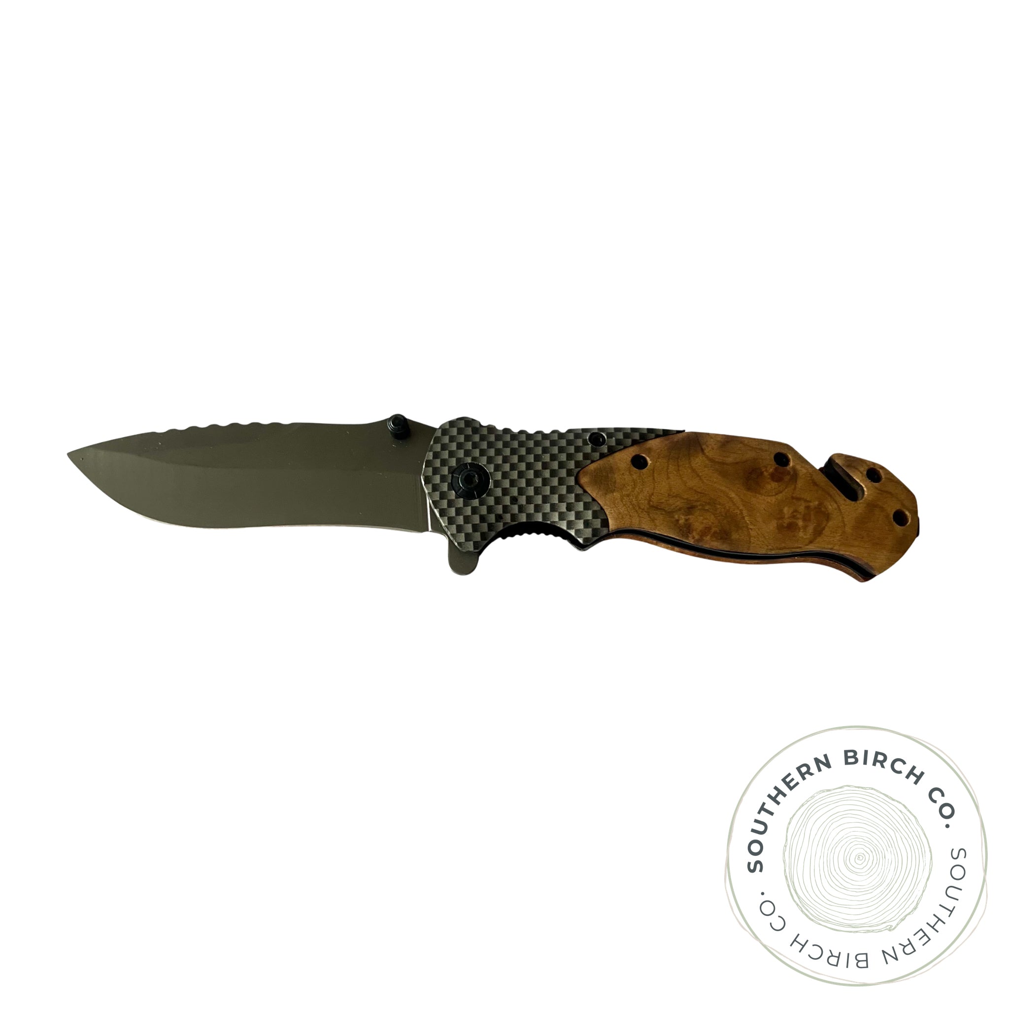 Shadow Wood Handled Knife