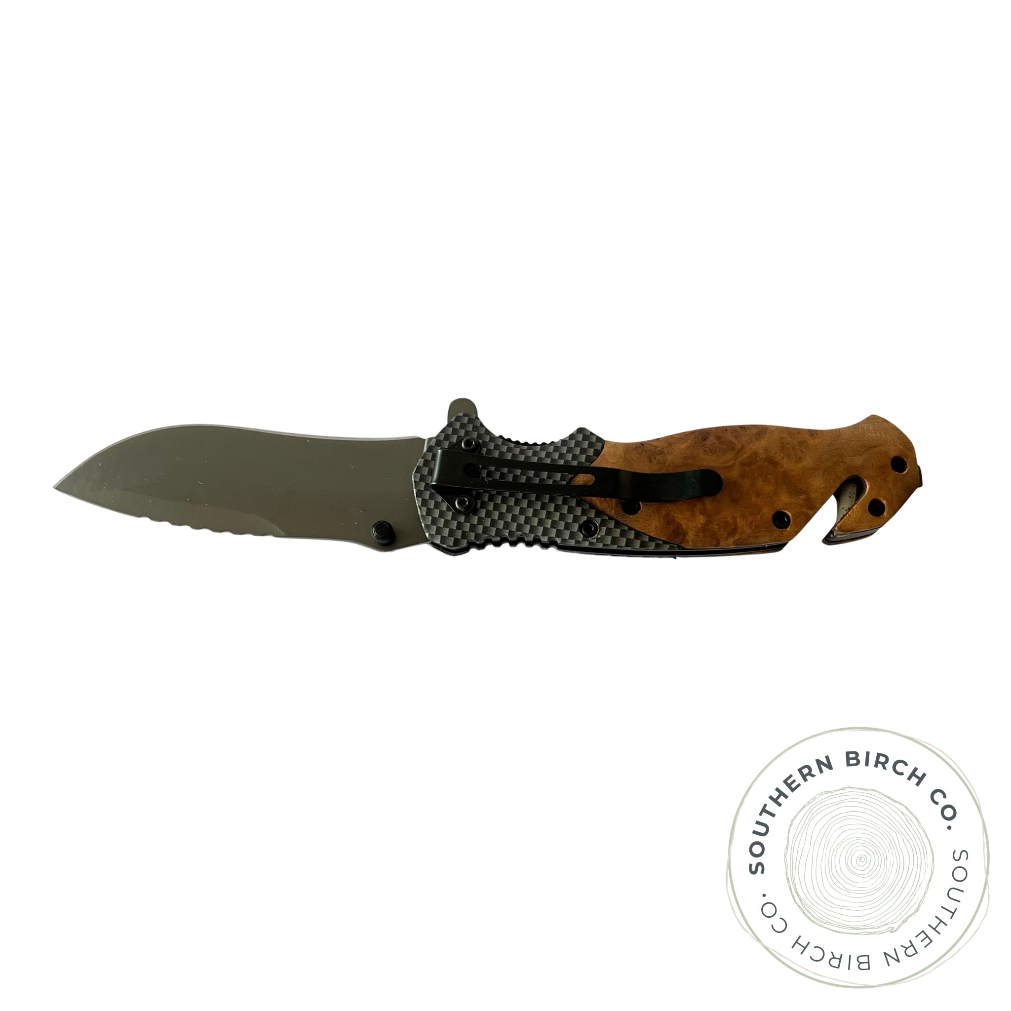 Shadow Wood Handled Knife