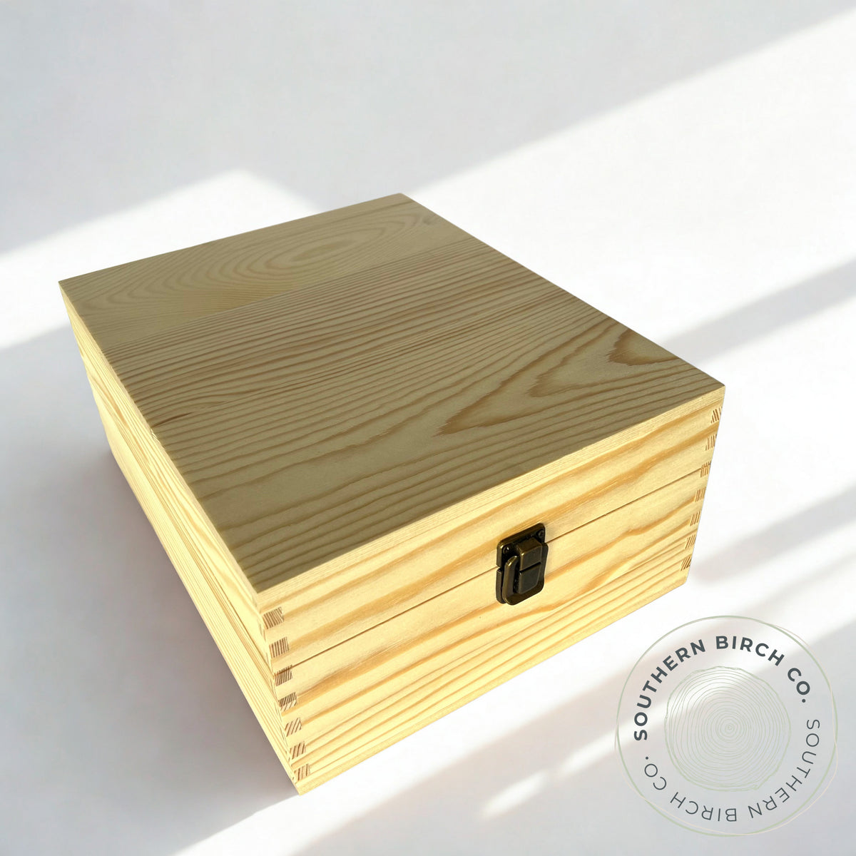 Wooden Box (Natural) | Southern Birch Company
