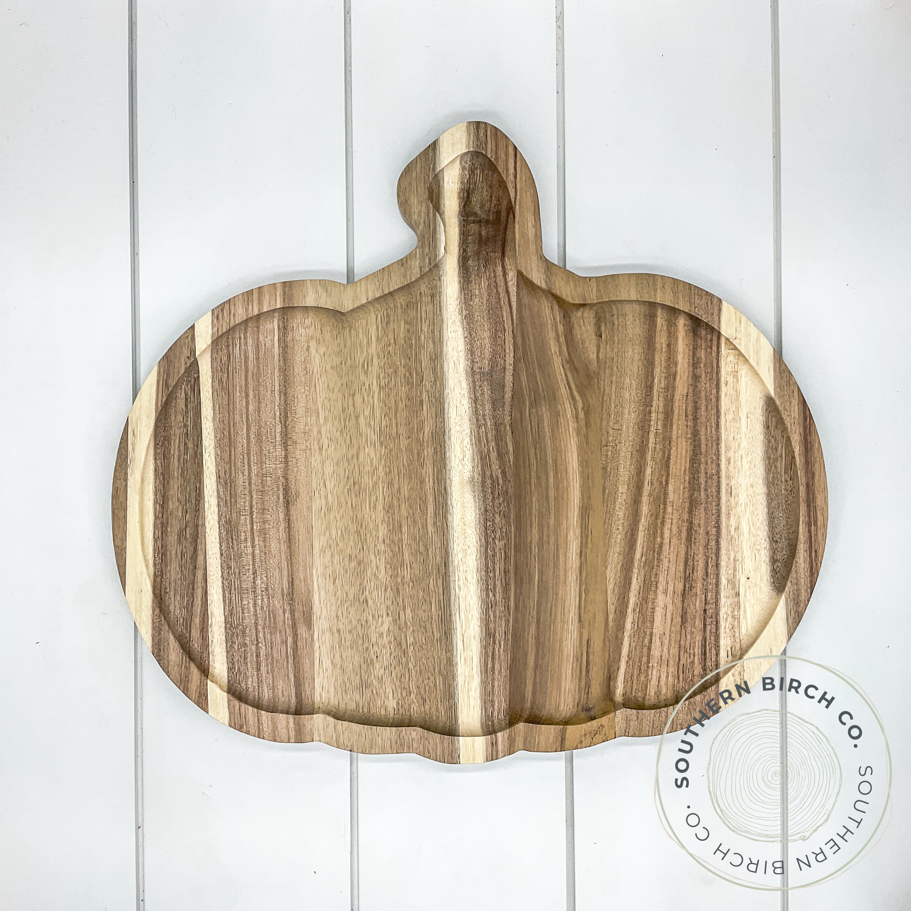 Acacia Wood Tray (Pumpkin)