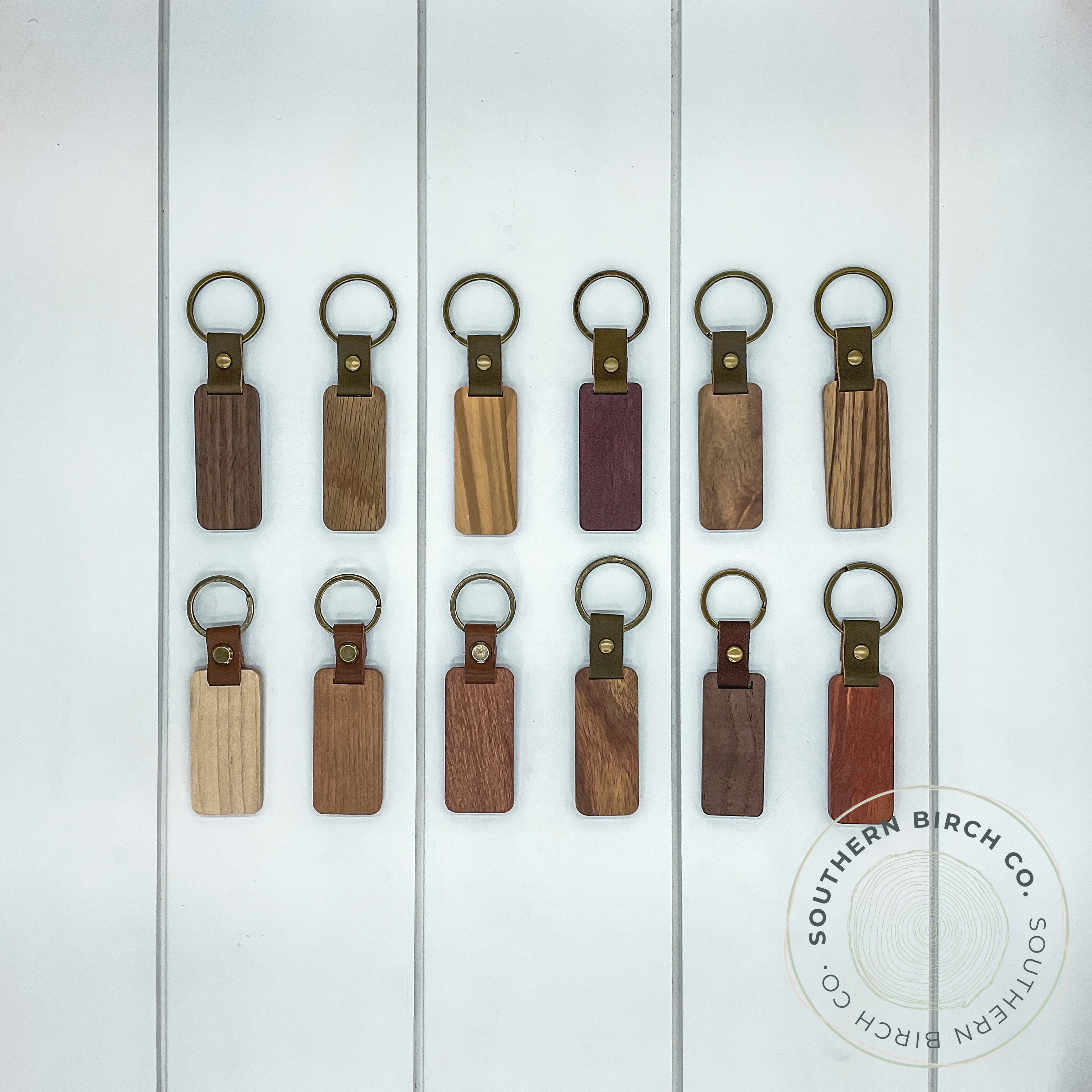 Wooden Keychains (Solid Wood)