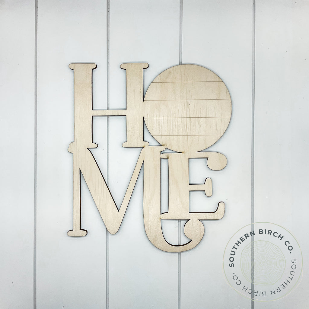 Interchangeable Home Sign Blank