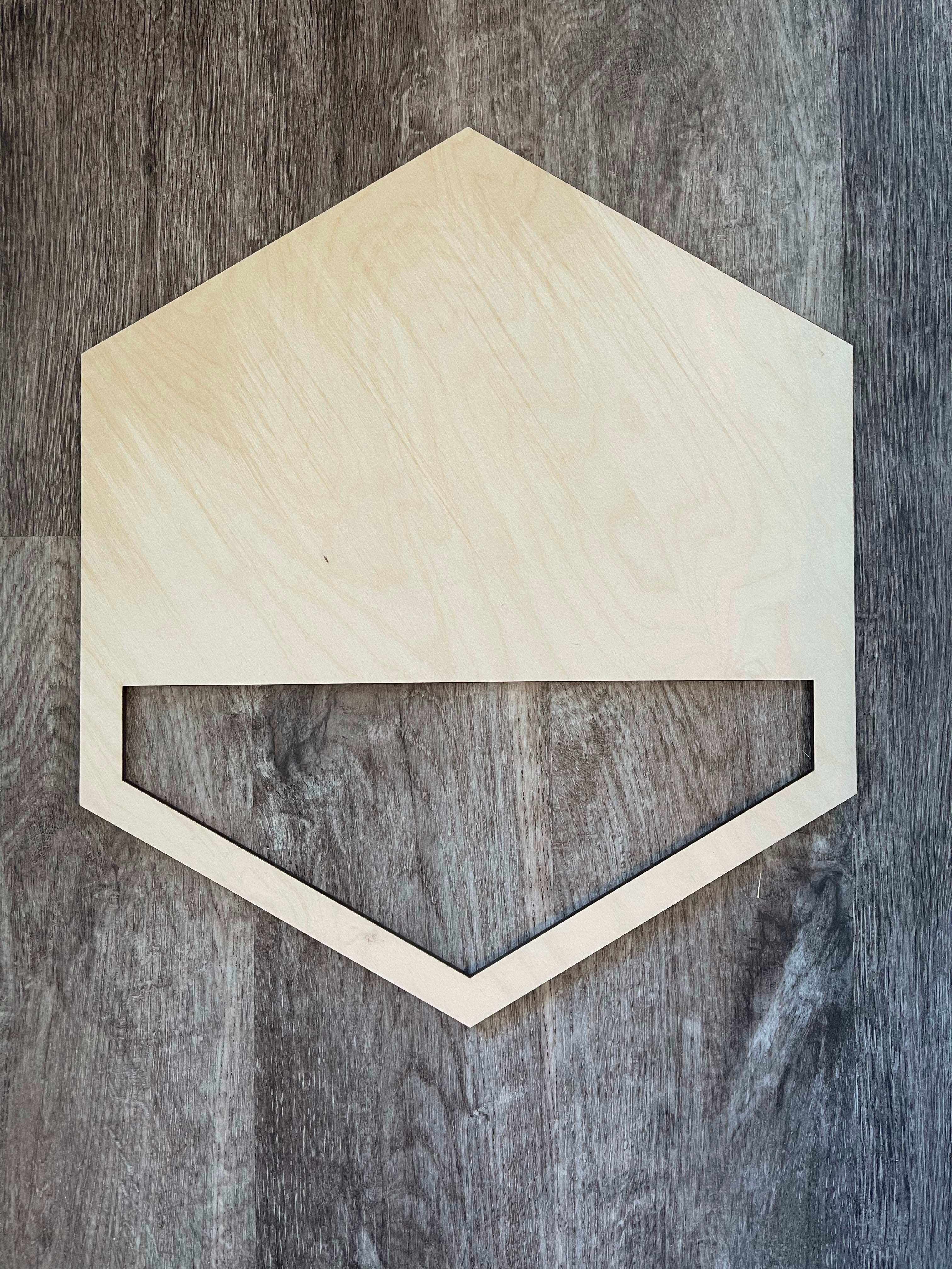 Hexagon Hanger Blank