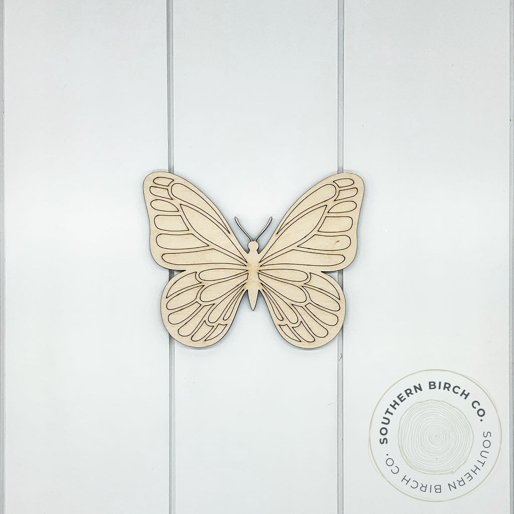 Butterfly Blank (Detailed)