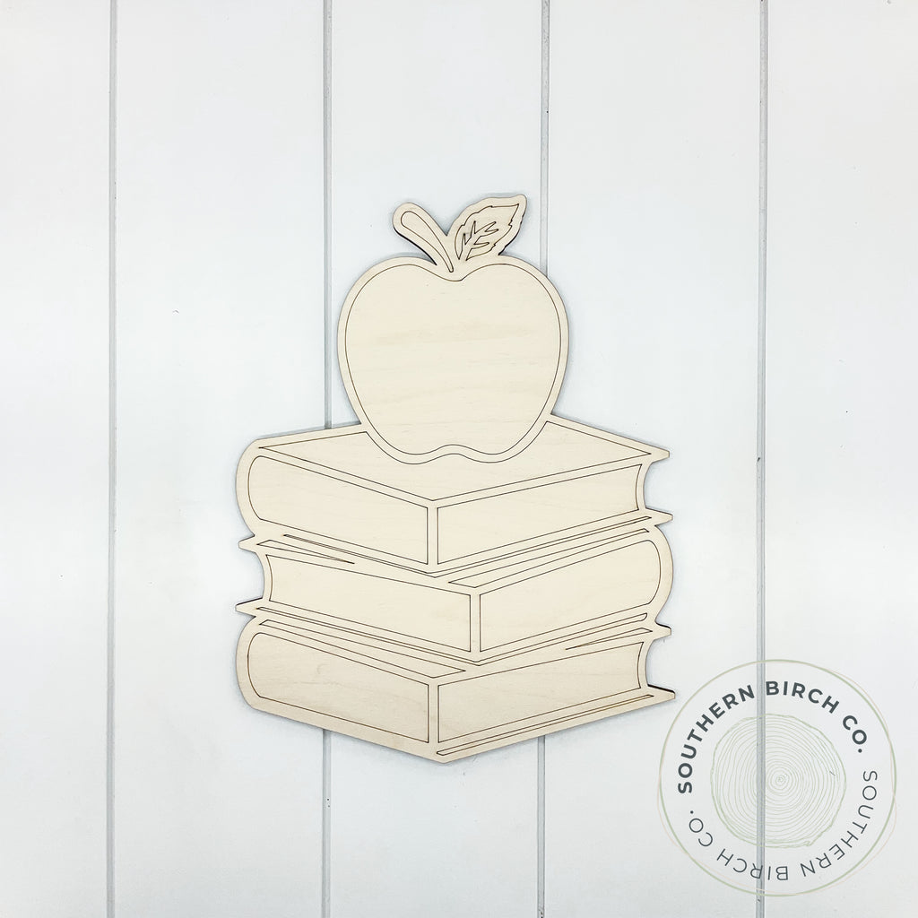 Book Stack Blank (Apple)