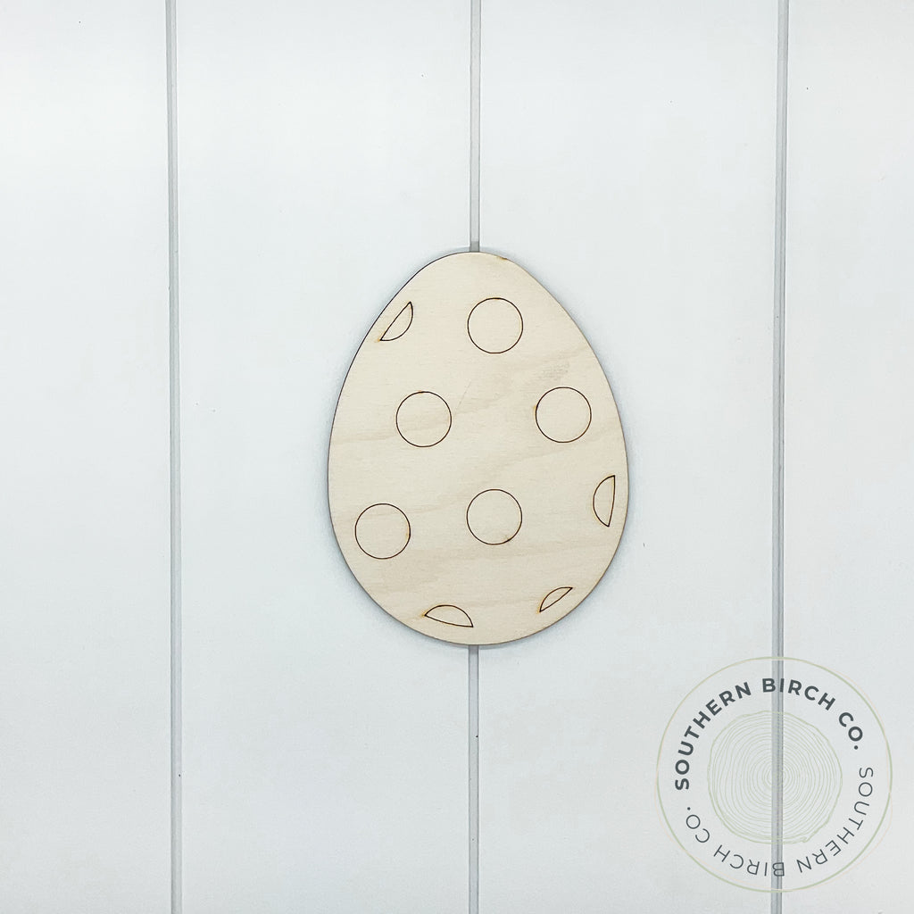 Egg Blank (Polka Dot)