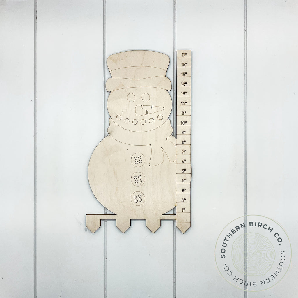Snow Measurement Stake (Snowman)