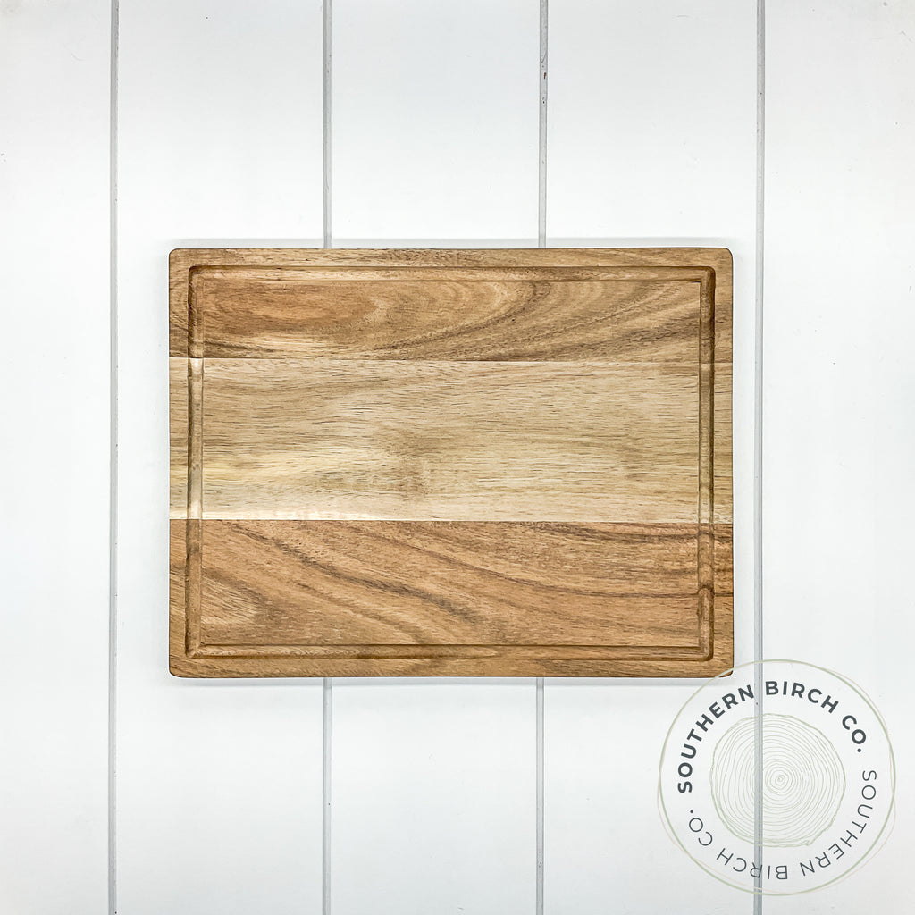 Acacia Wood Cutting Board (Rectangular)