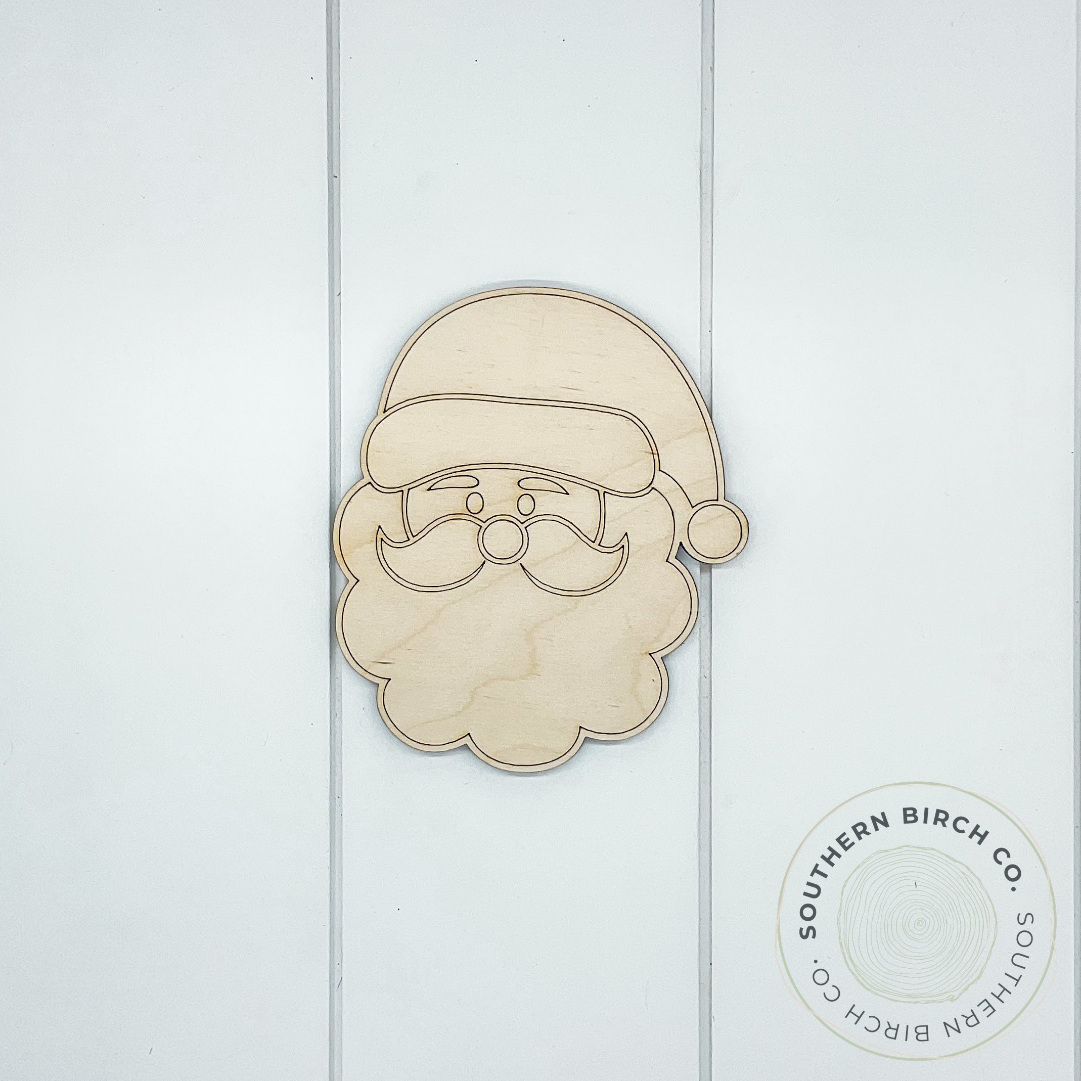 Santa Face Blank