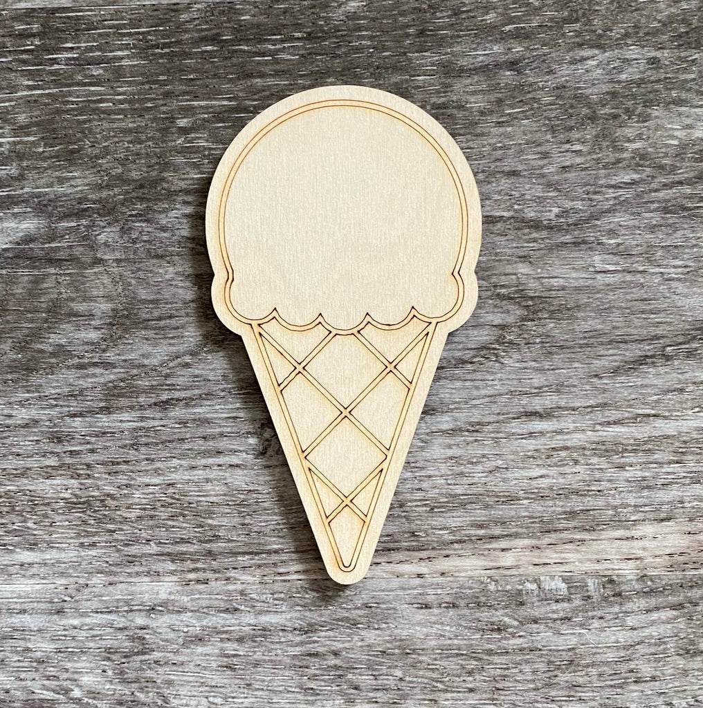 Ice Cream Cone Blank